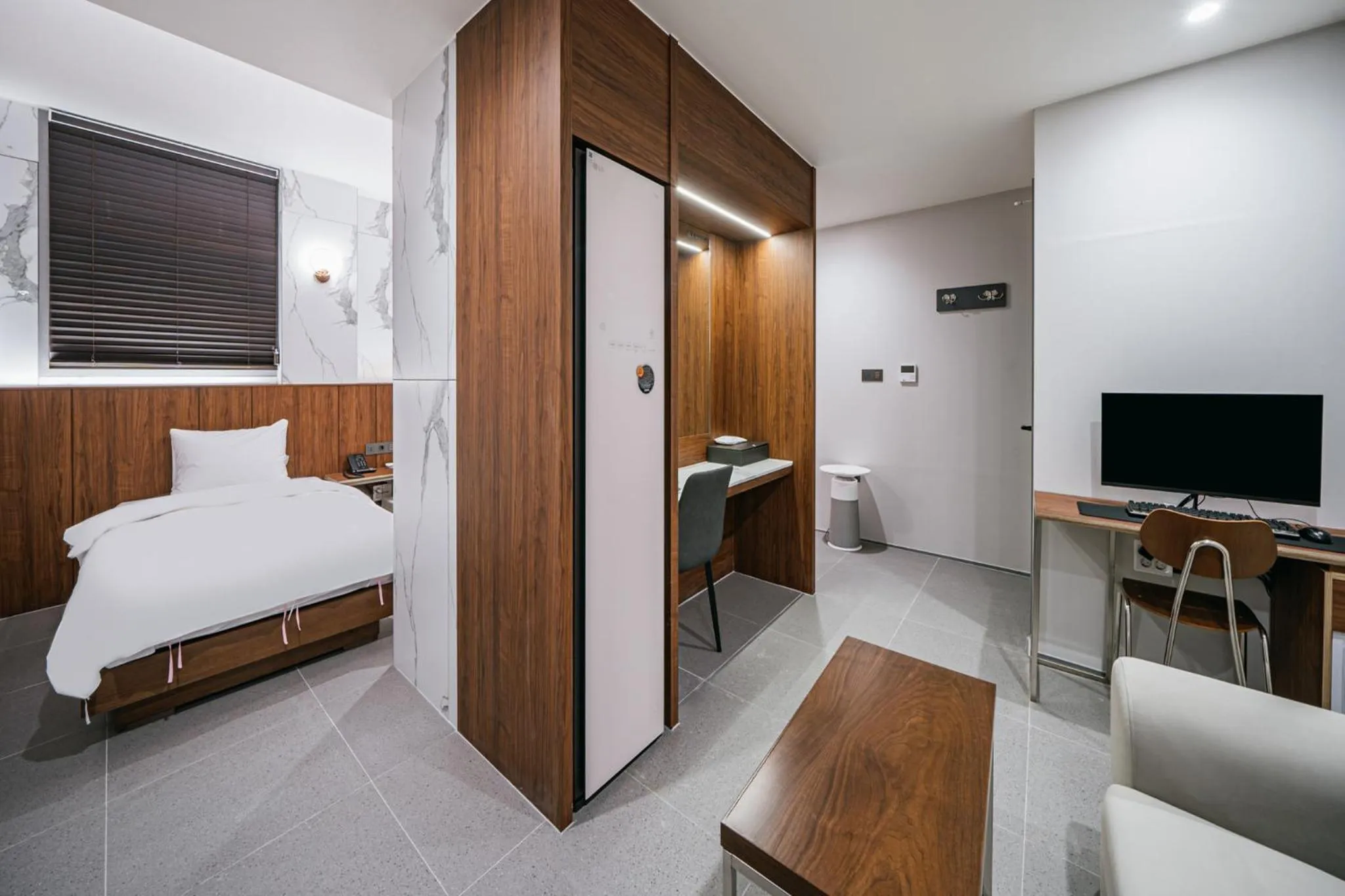 Bed in Daegu Exco Lead Hotel