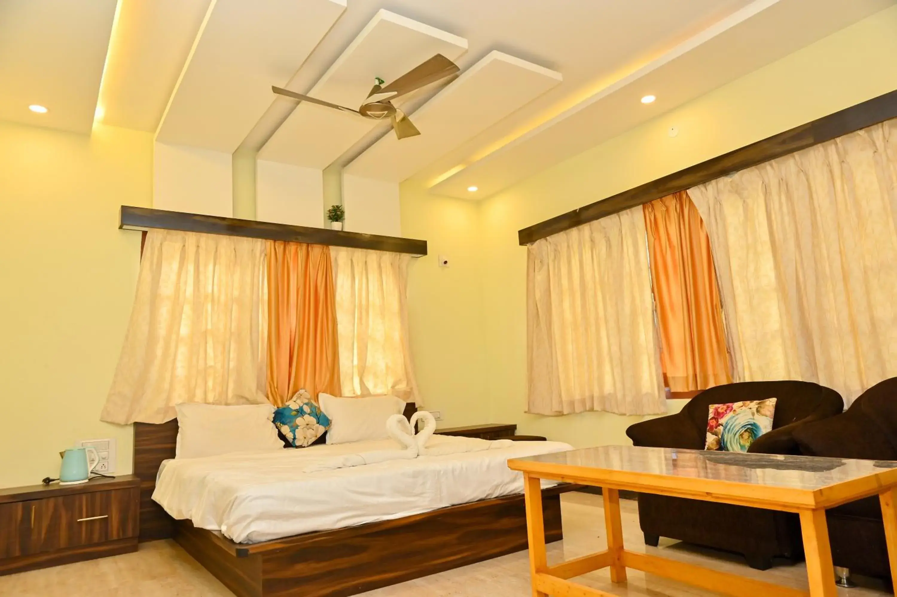 Bed in NAVARATHNA International resort Bed in NAVARATHNA International resort