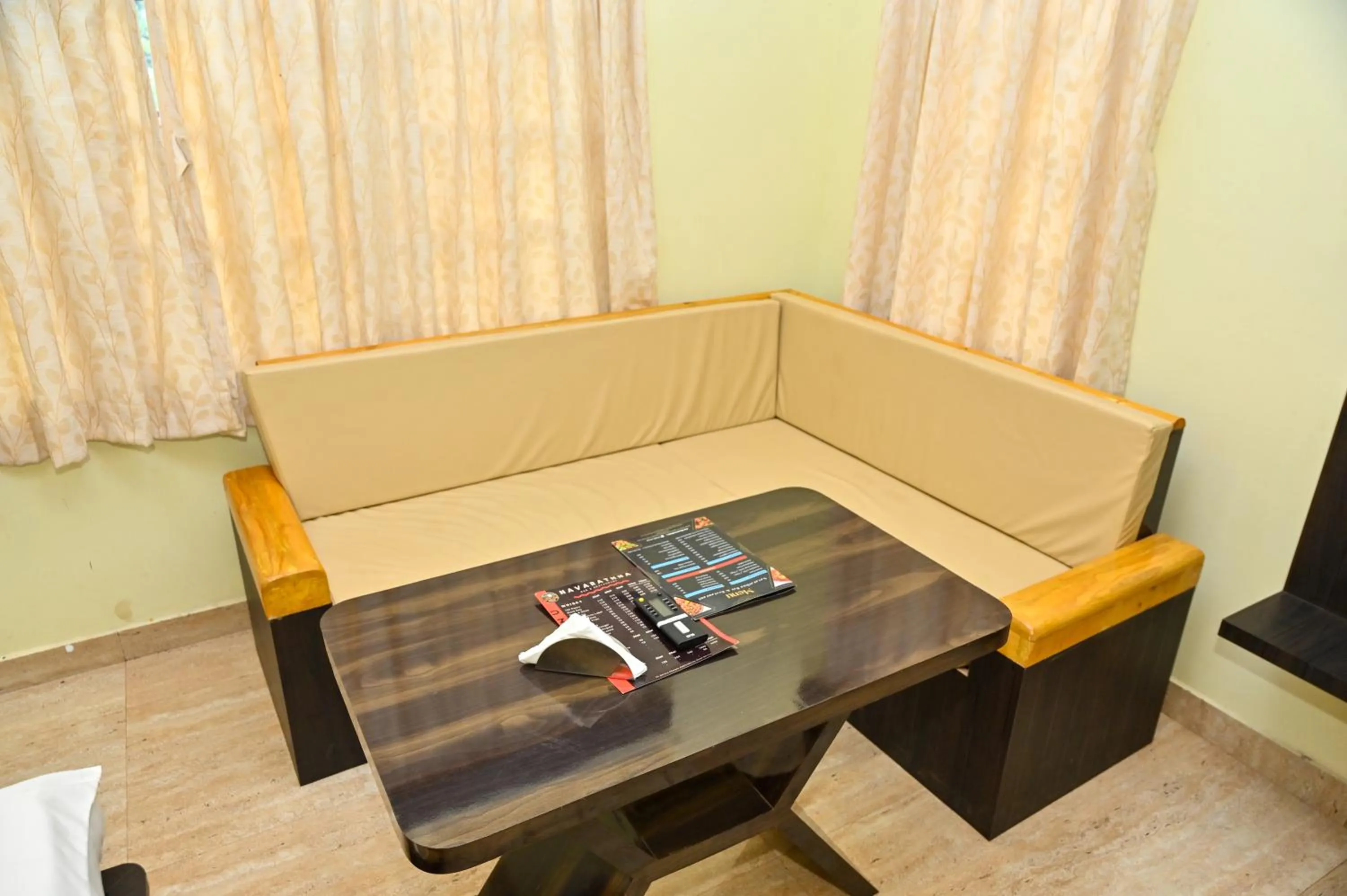 Living room in NAVARATHNA International resort