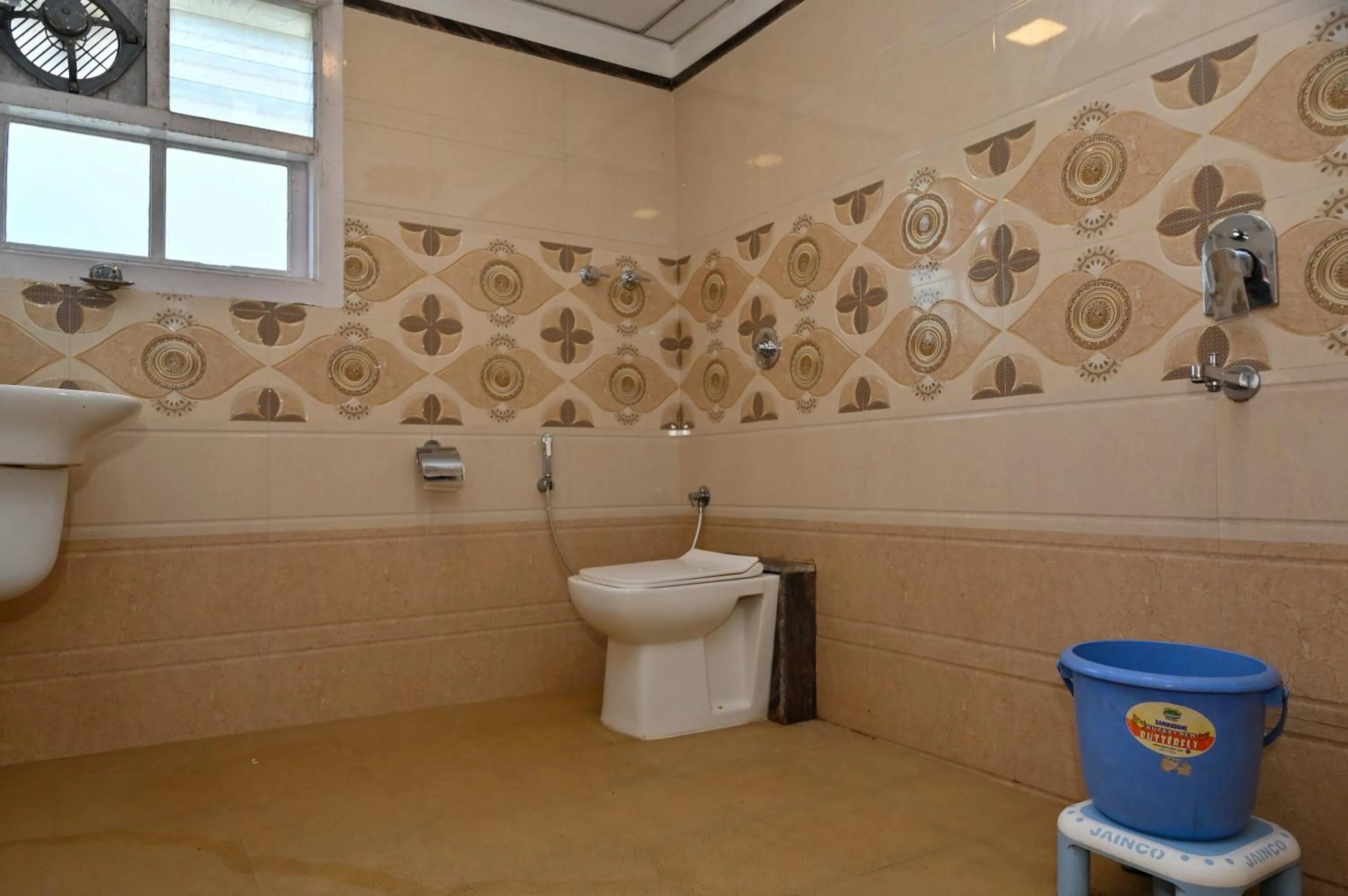 Bathroom in NAVARATHNA International resort