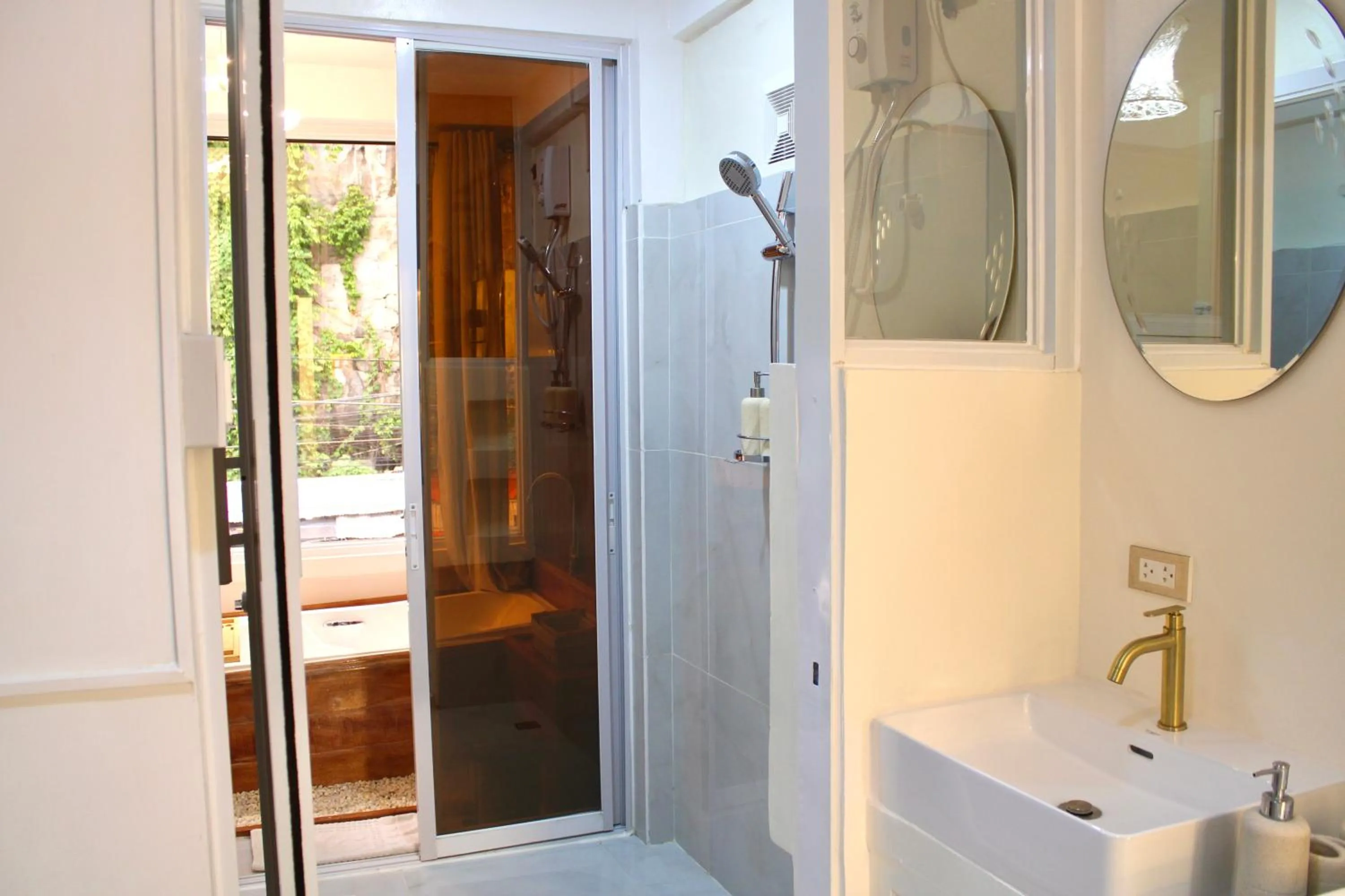 Shower in Mayad Boutique Hotel El Nido - Newly Renovated