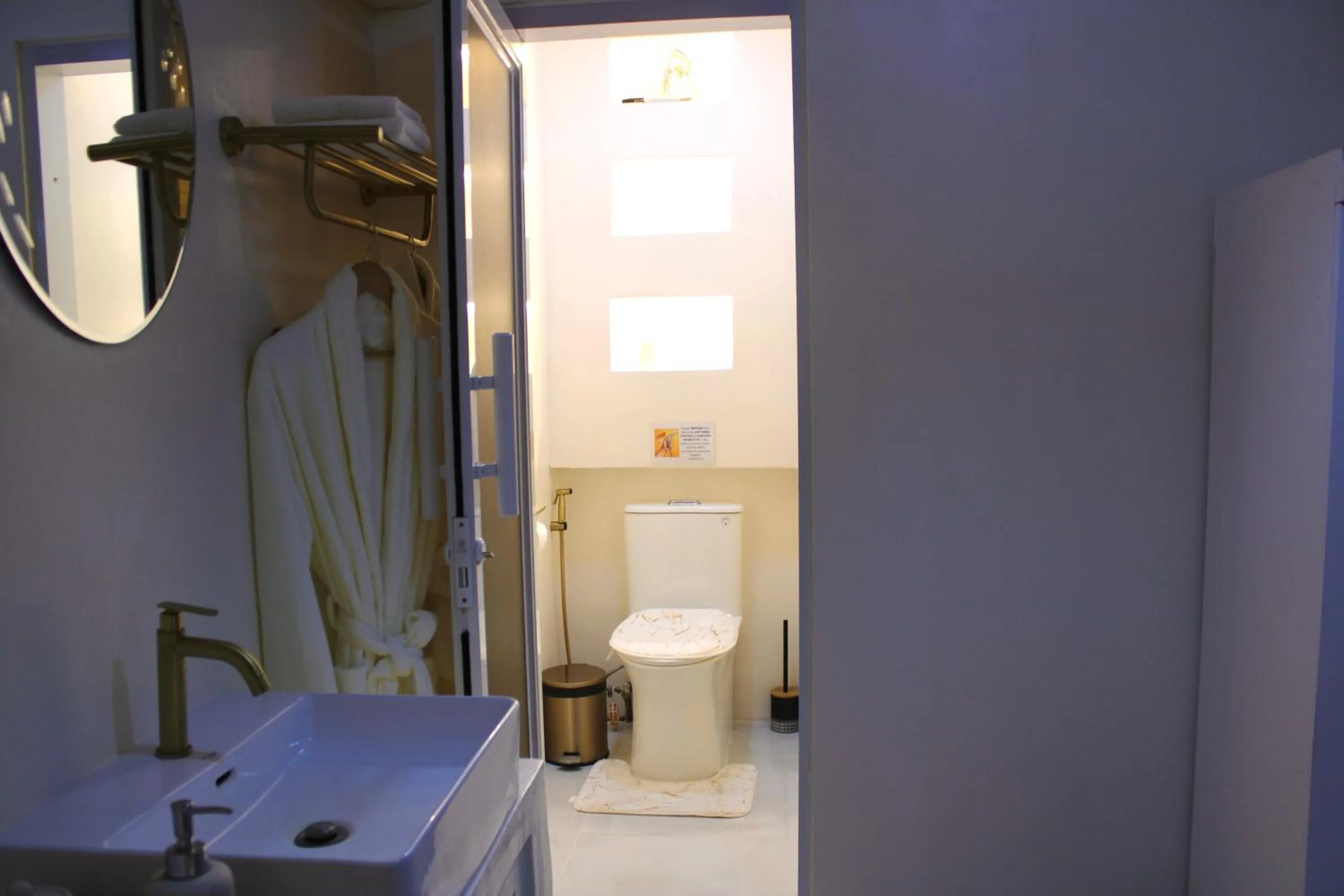 Toilet in Mayad Boutique Hotel El Nido - Newly Renovated