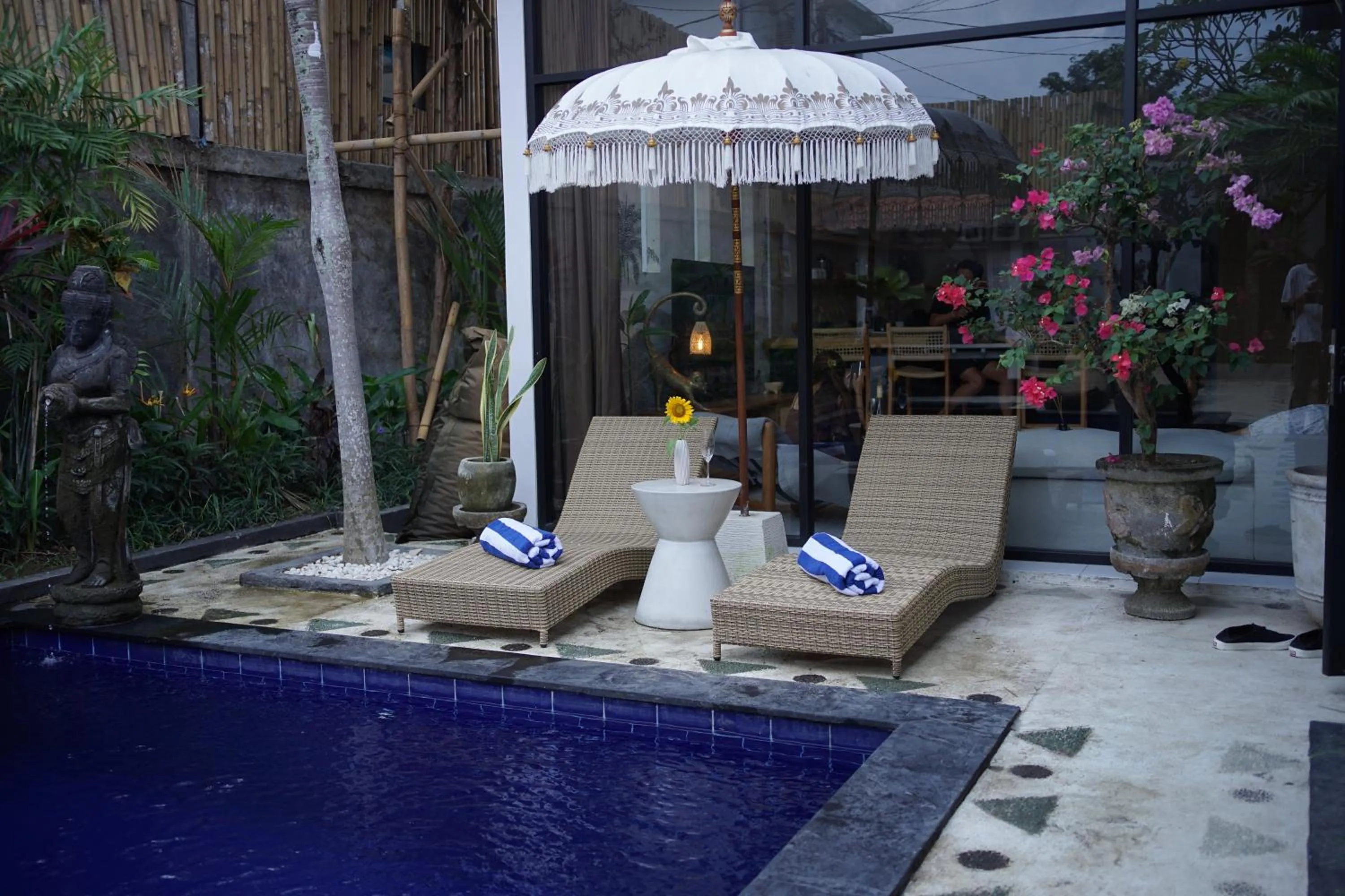 Patio in Villa La Familia Dua