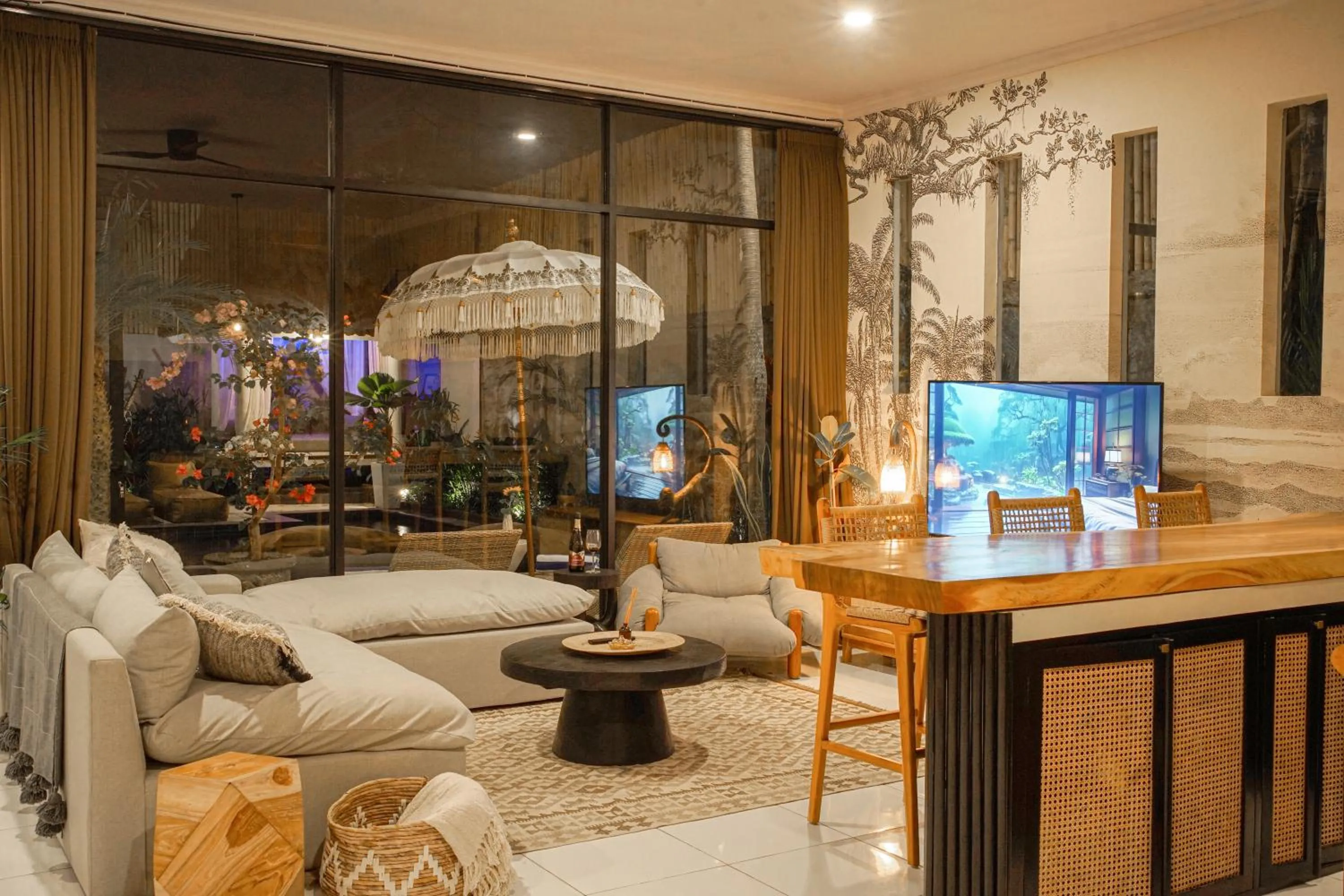 Living room in Villa La Familia Dua