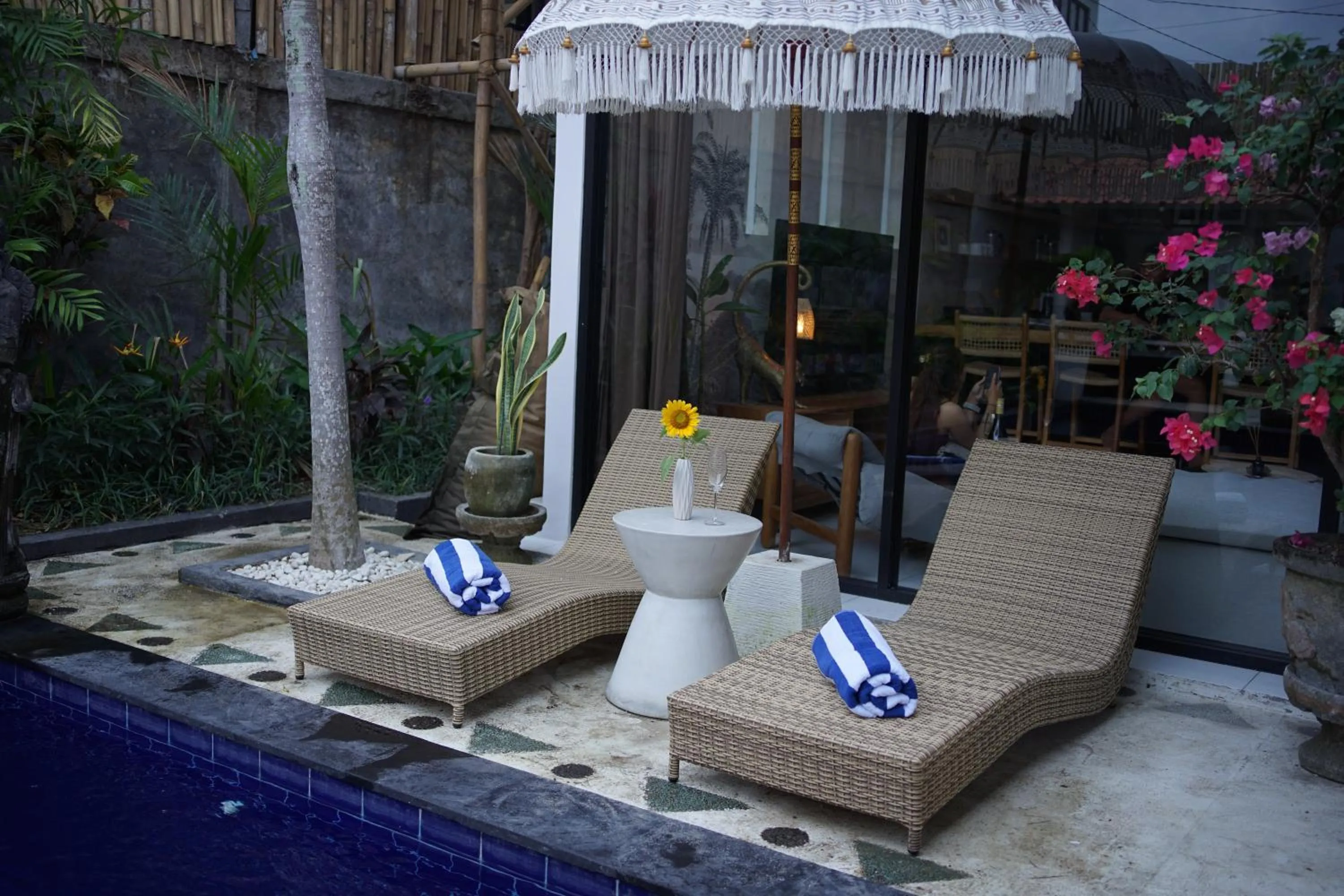 Patio in Villa La Familia Dua