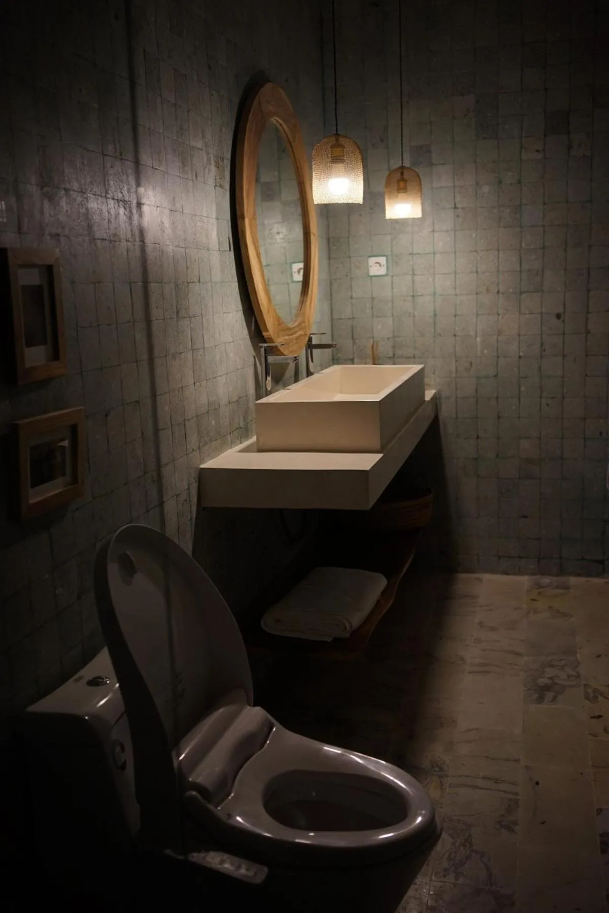 Bathroom in Villa La Familia Dua