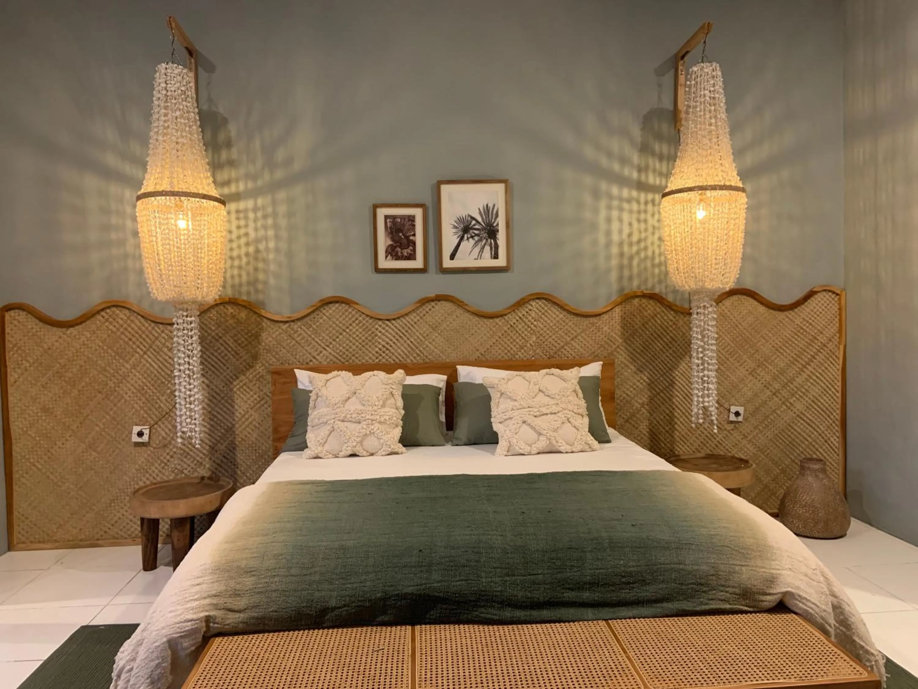 Bed in Villa La Familia Dua