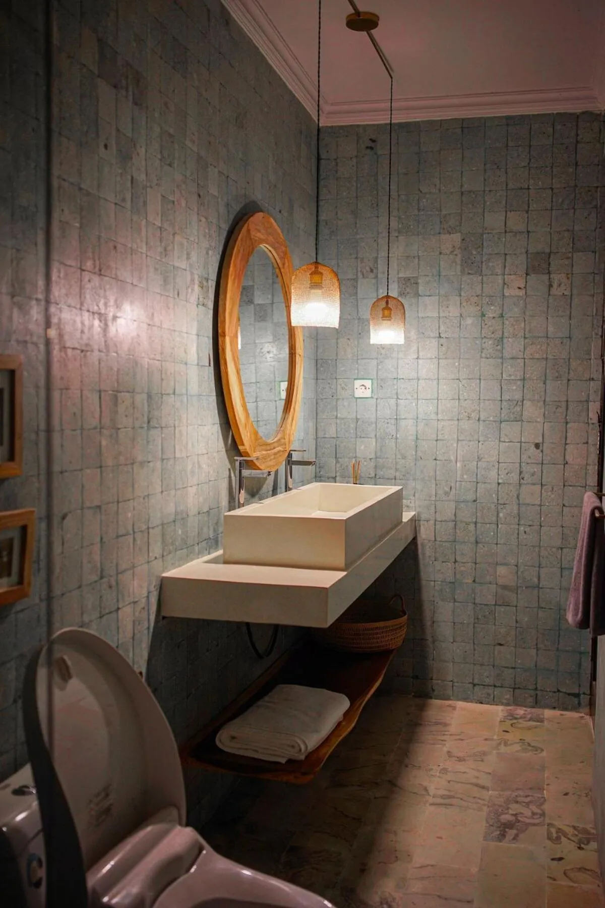 Bathroom in Villa La Familia Dua