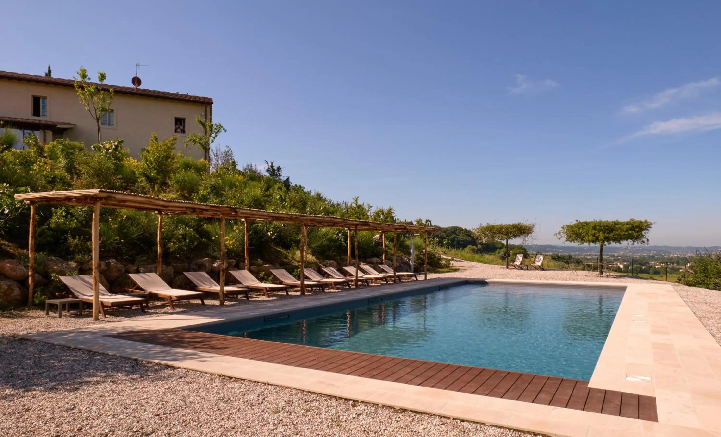 Swimming pool in Colle Alberti Country House