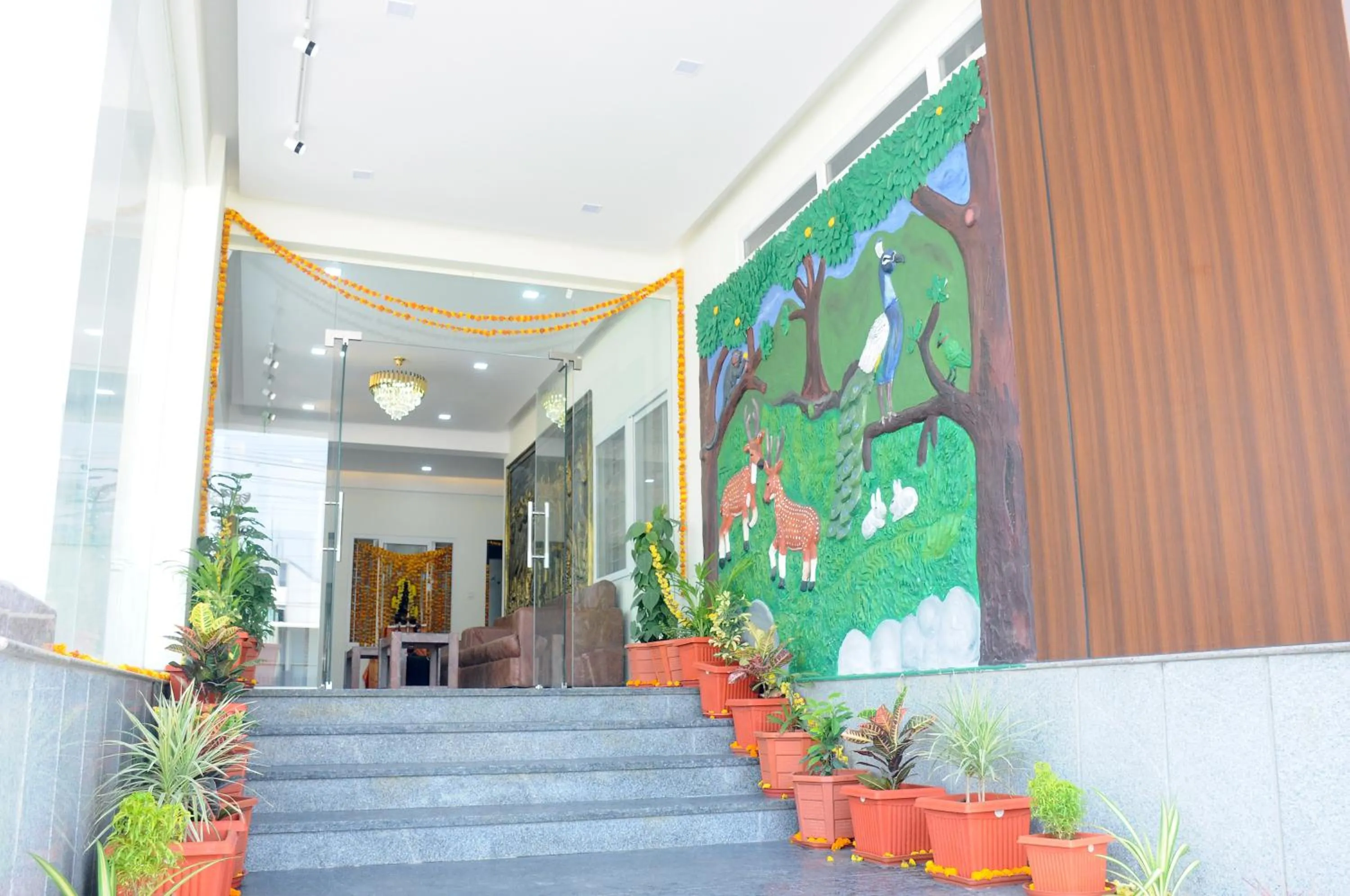 Property building in Amma Inn Elegance Suites and Apartments