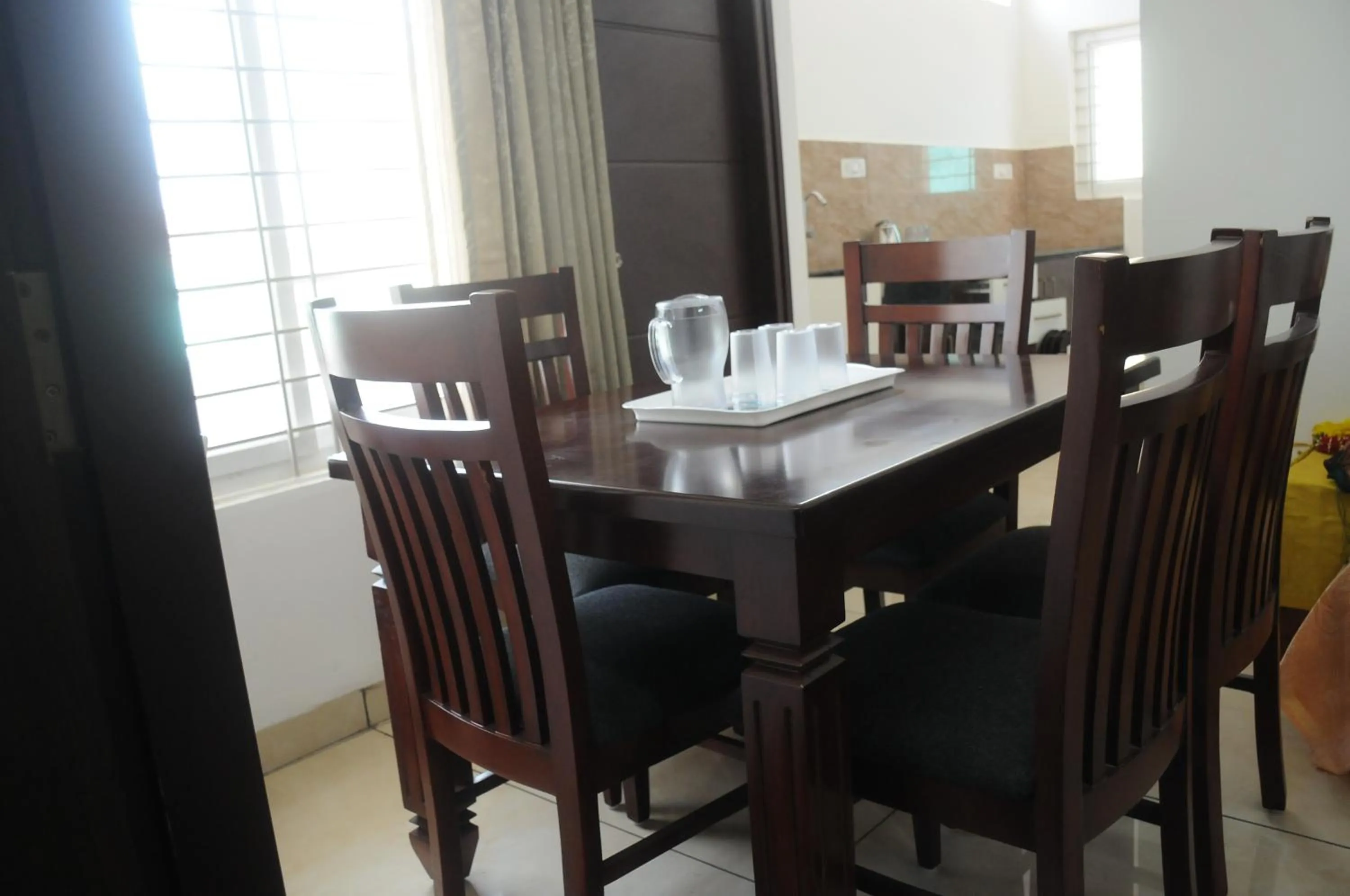 Dining area in Amma Inn Elegance Suites and Apartments