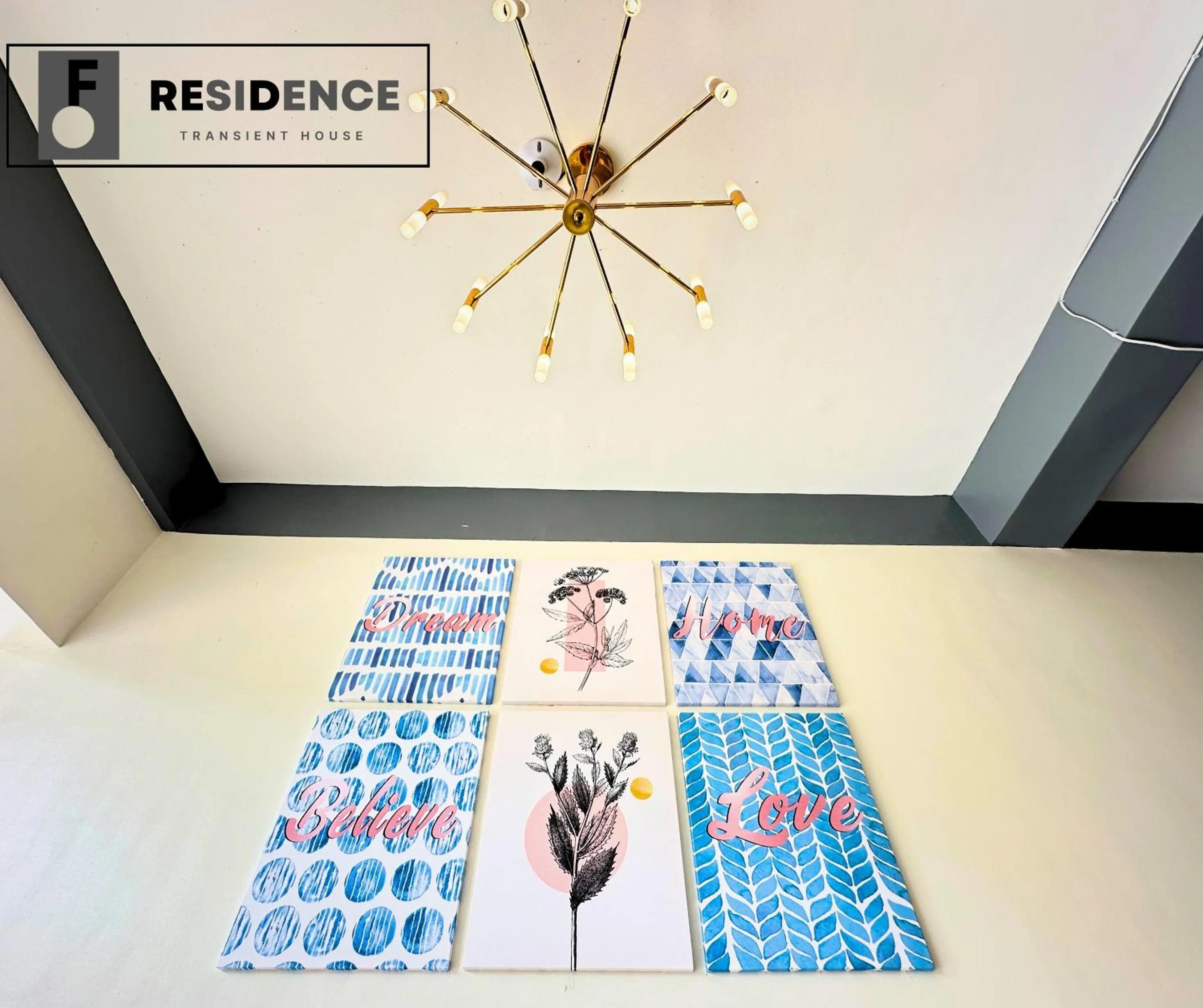 Lobby or reception in F Residence Transient House