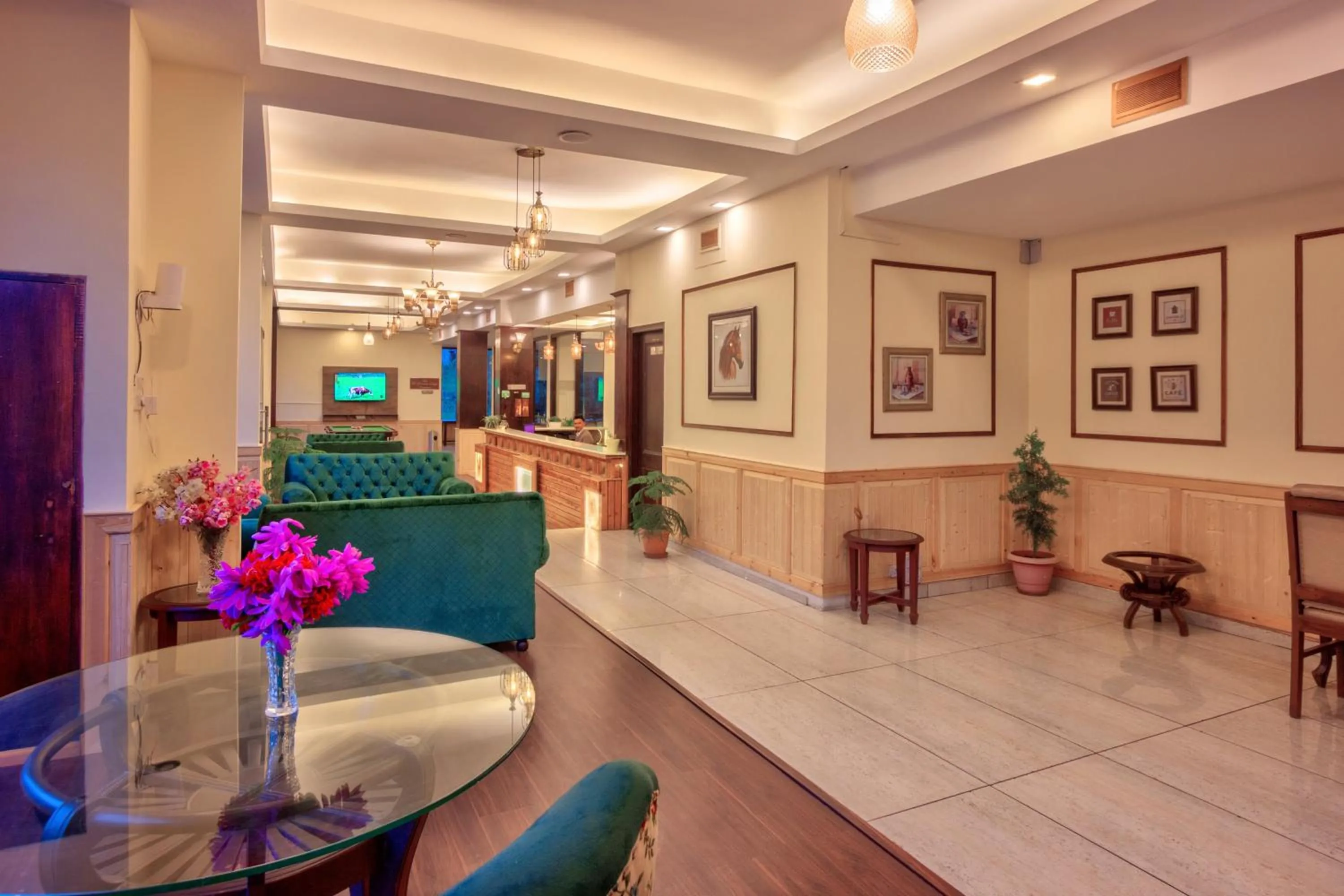 Living room in The Katoch Grand Resort