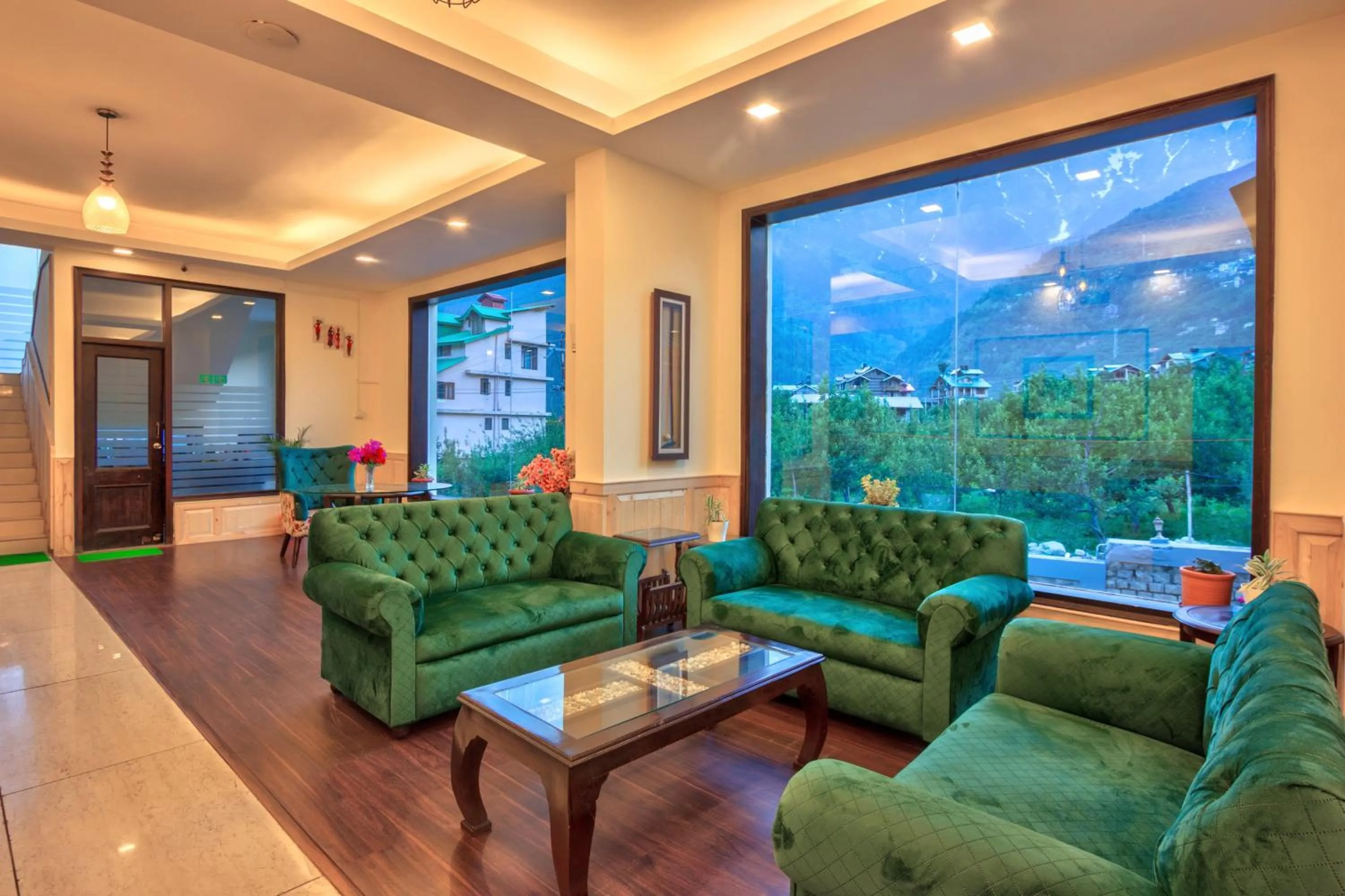 Lobby or reception in The Katoch Grand Resort