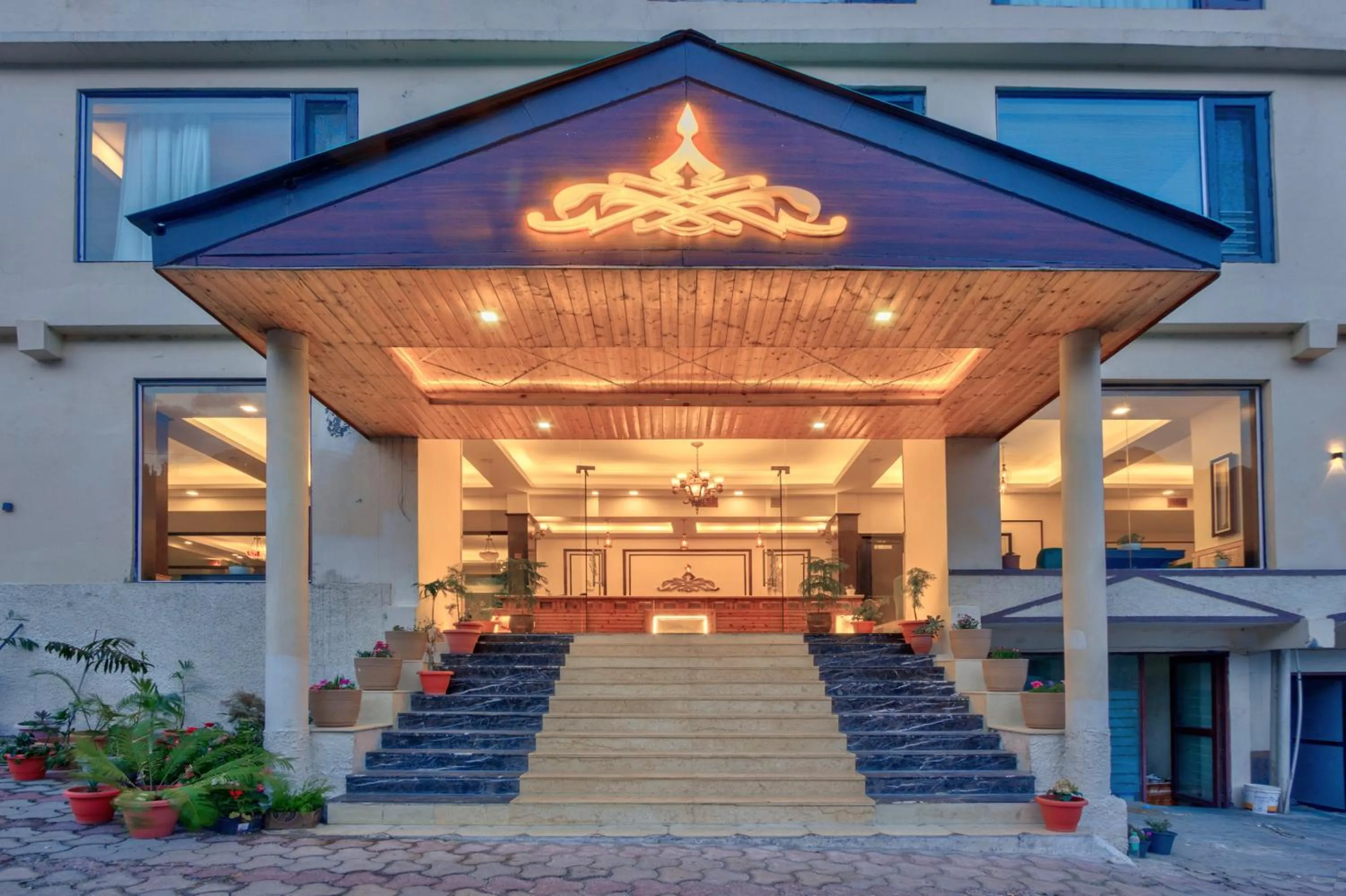 Facade/entrance in The Katoch Grand Resort