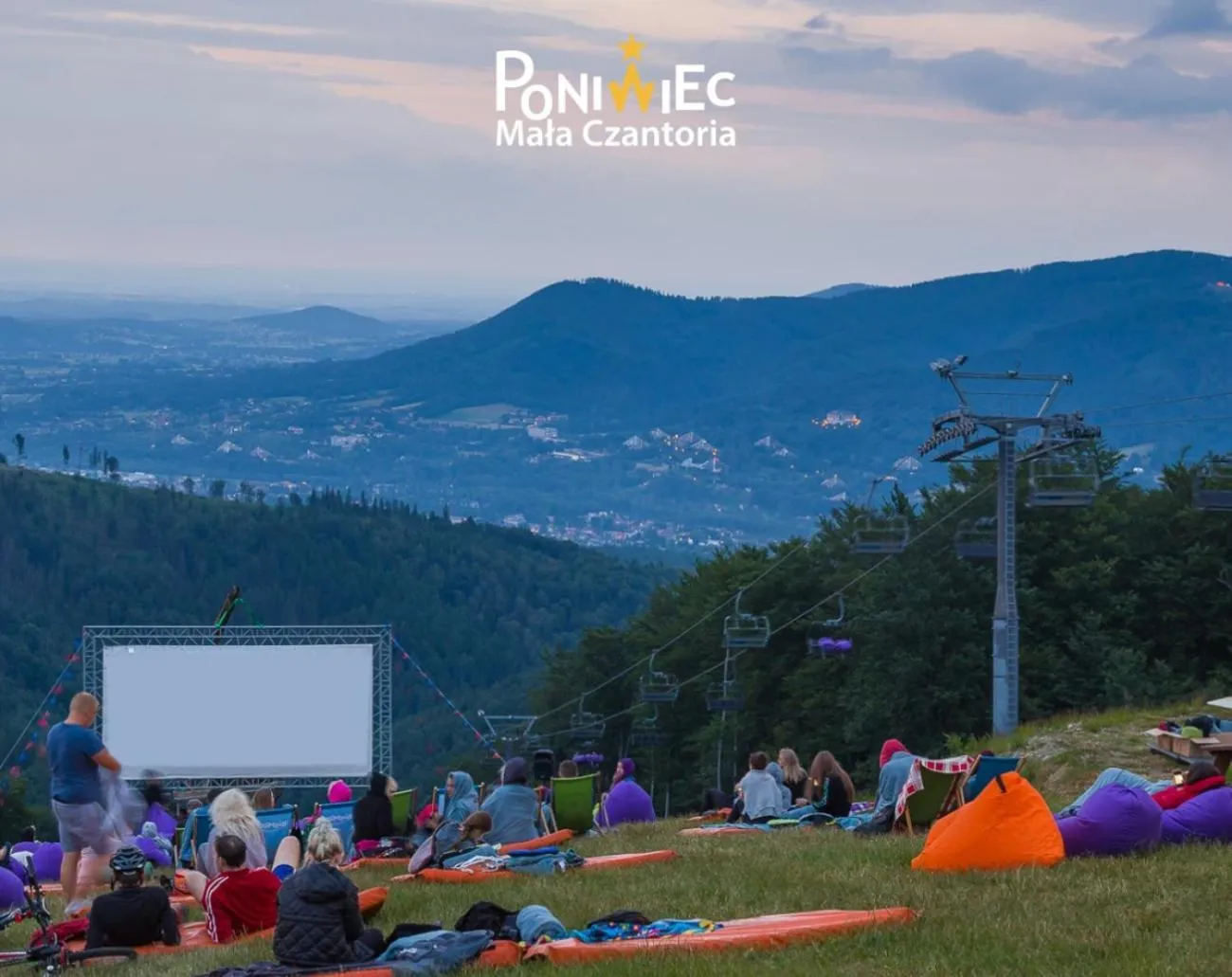 Mountain view in Poniwiec Mała Czantoria