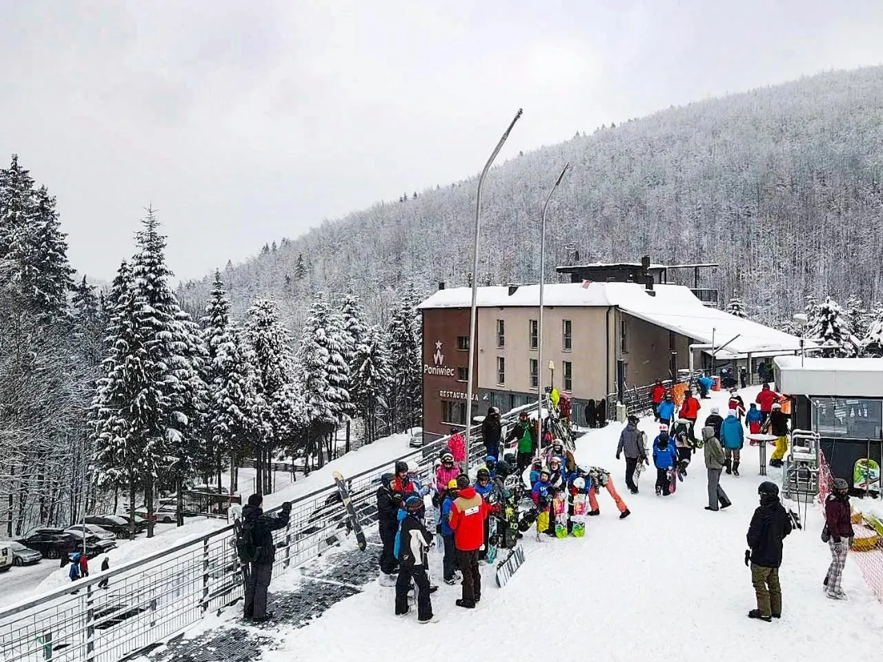 Winter in Poniwiec Mała Czantoria