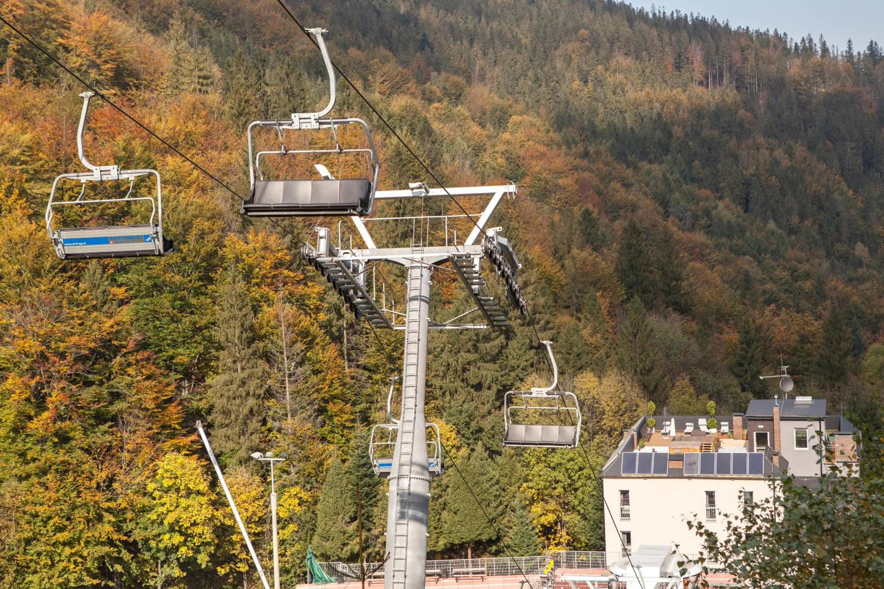 Skiing in Poniwiec Mała Czantoria