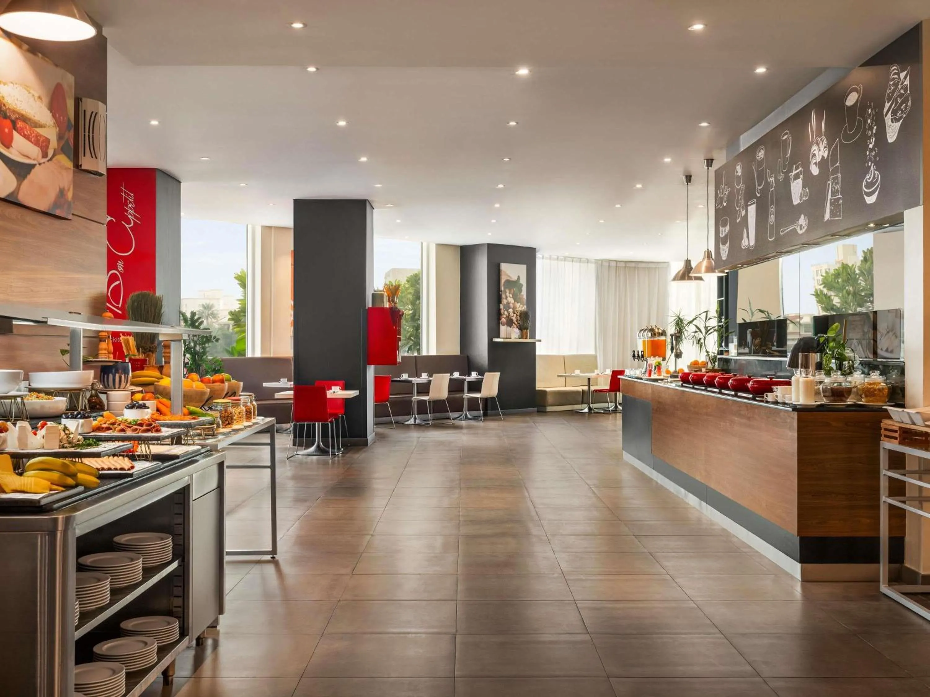 Restaurant/places to eat in ibis Seef Manama