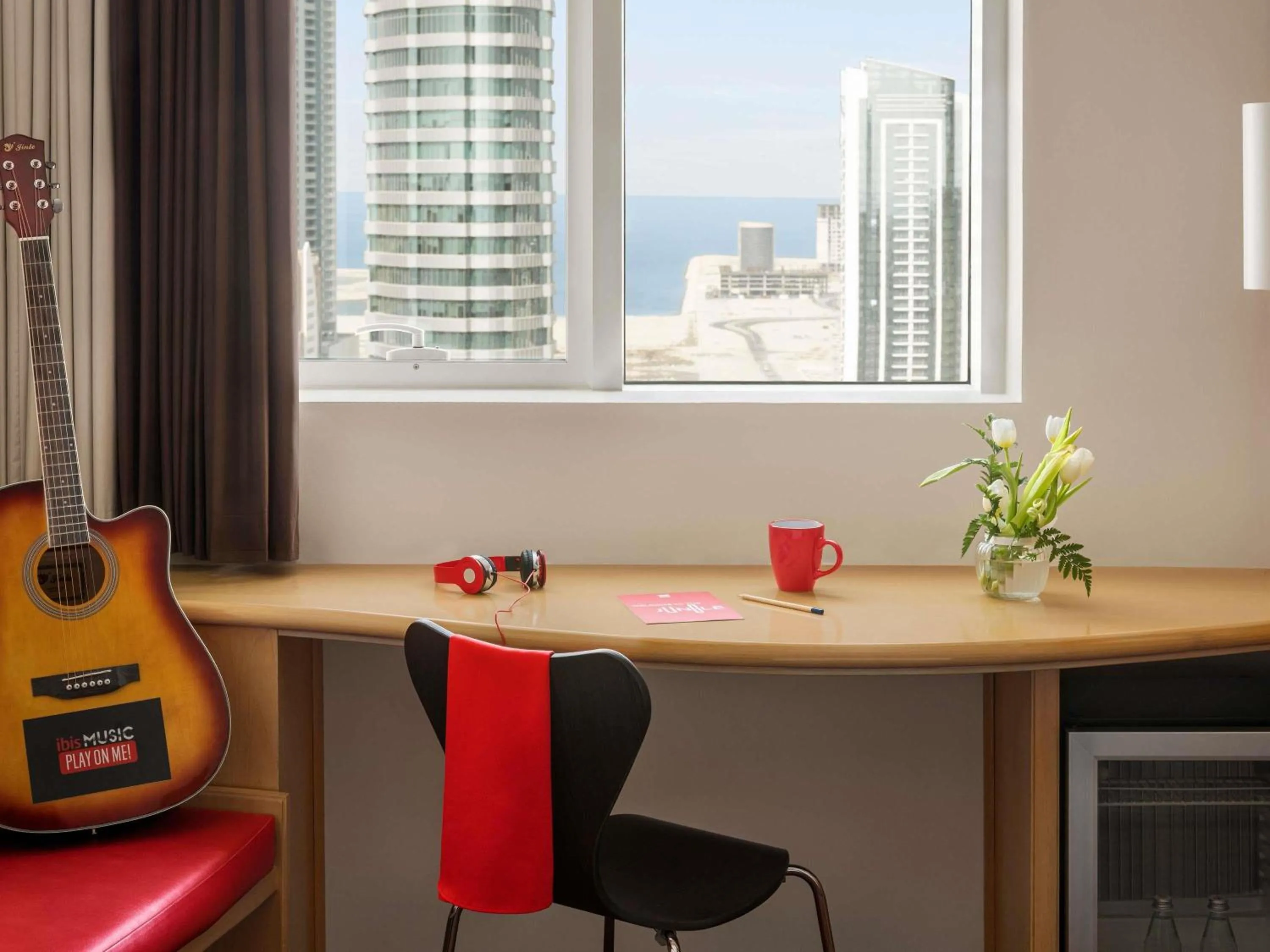 Bedroom in ibis Seef Manama