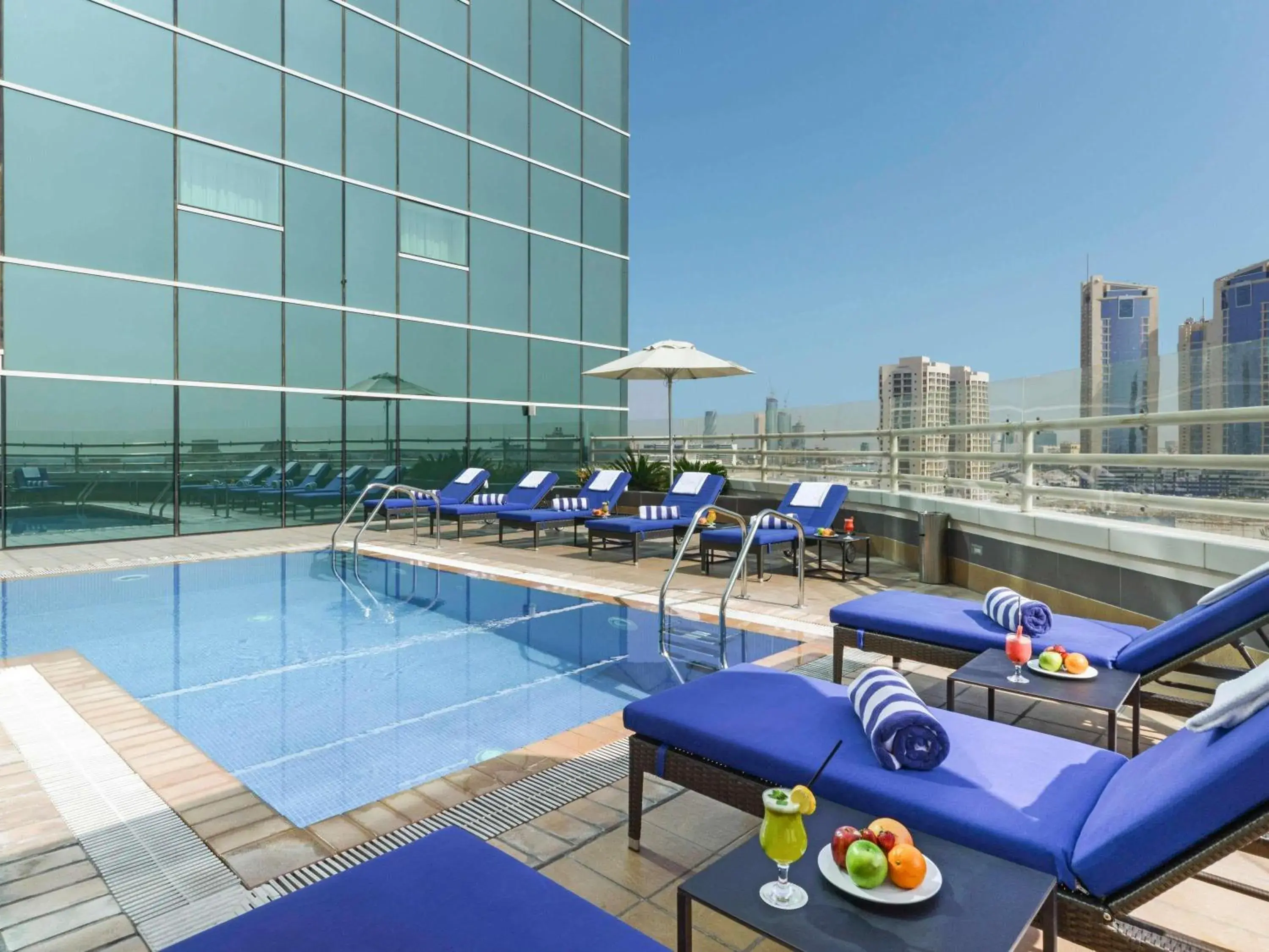 Pool view in ibis Seef Manama Pool view in ibis Seef Manama