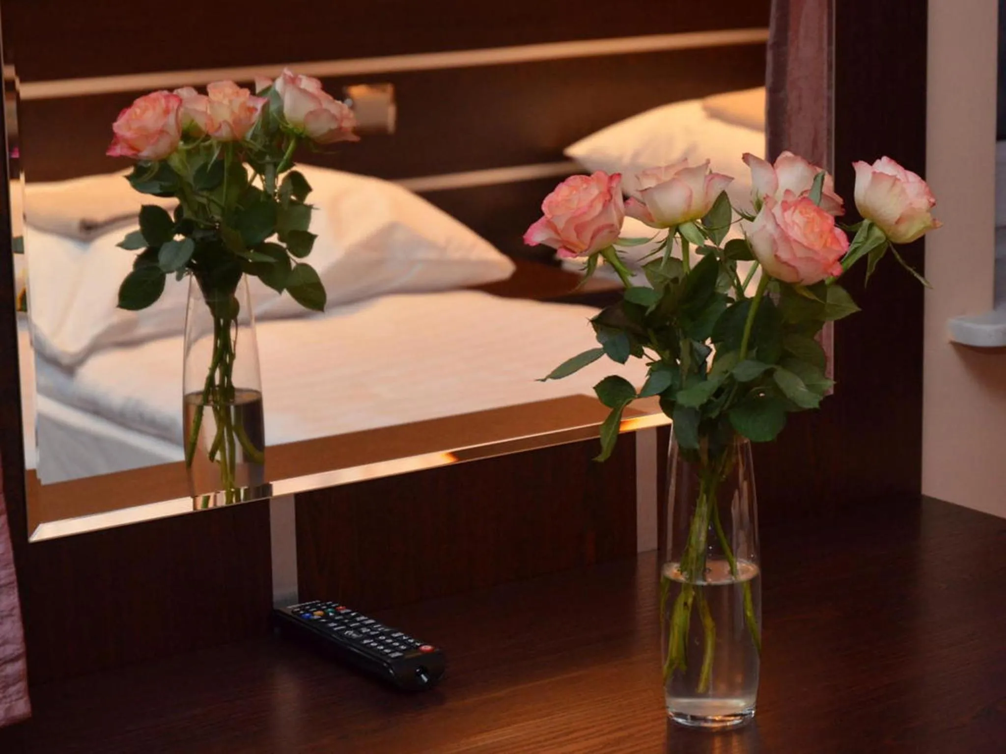 Decorative detail, Bed in Gościniec Biznesowy