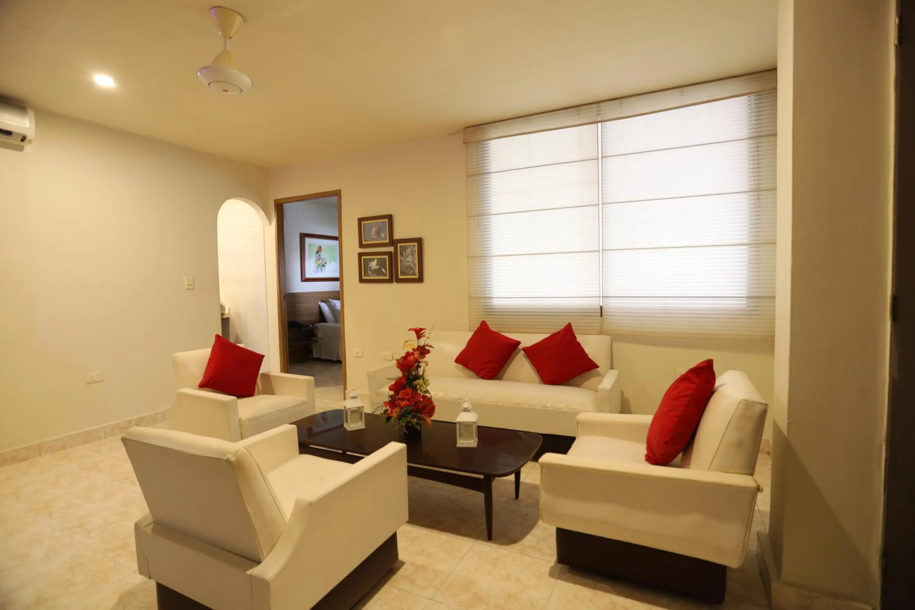 Living room in Hotel San Carlos