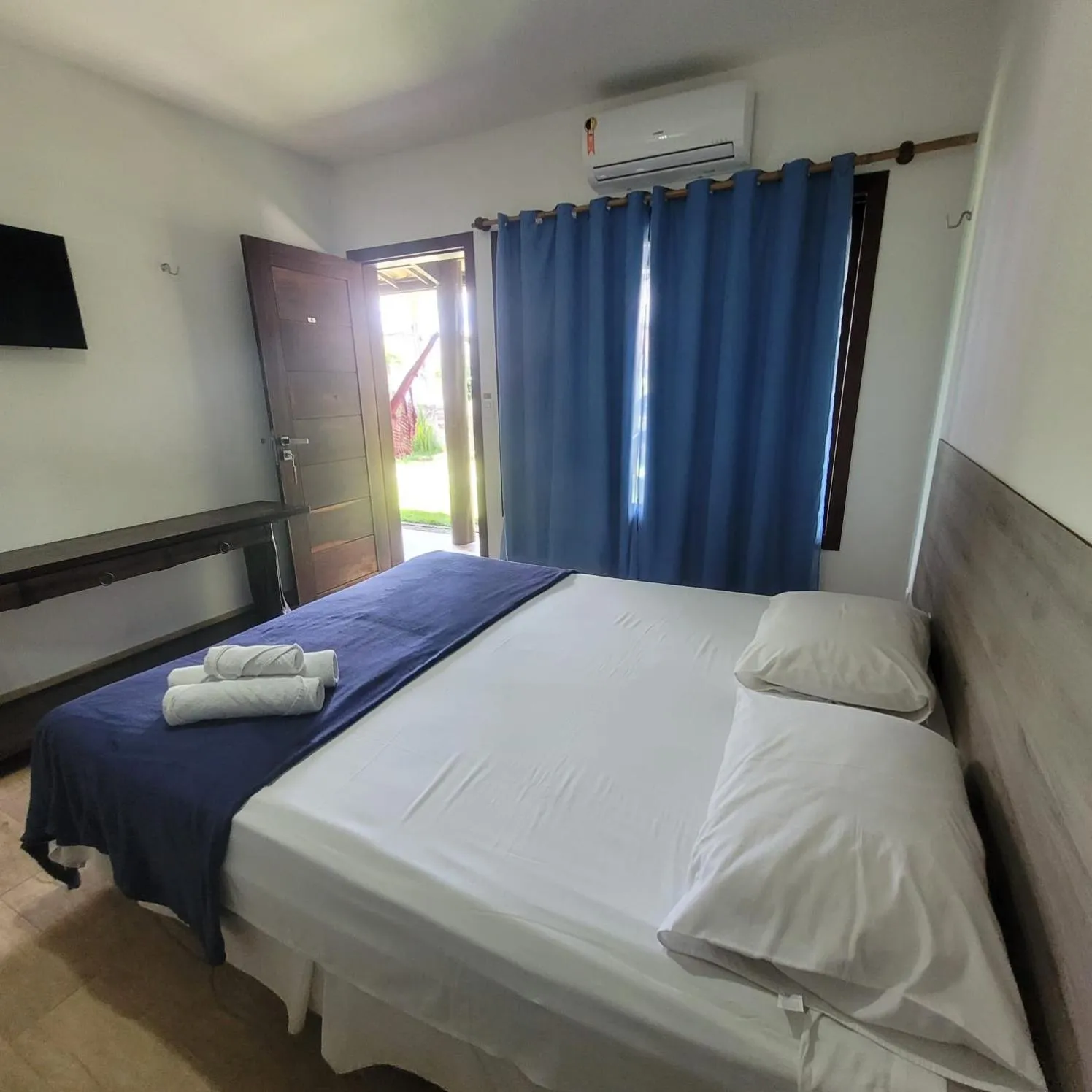 Bed in Pousada Aconchego de Genipabu