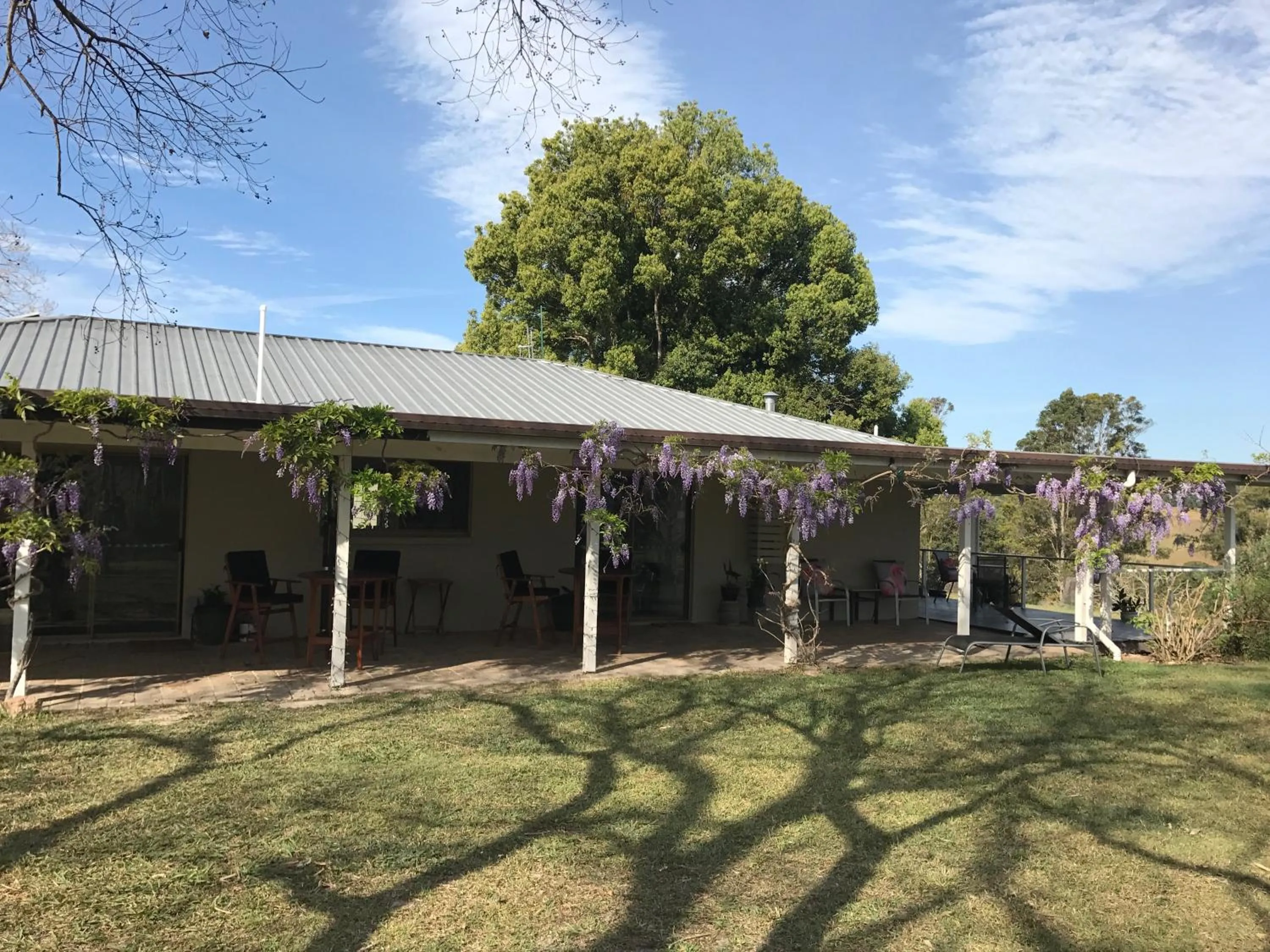 Patio in Hillcrest Mountain View Retreat