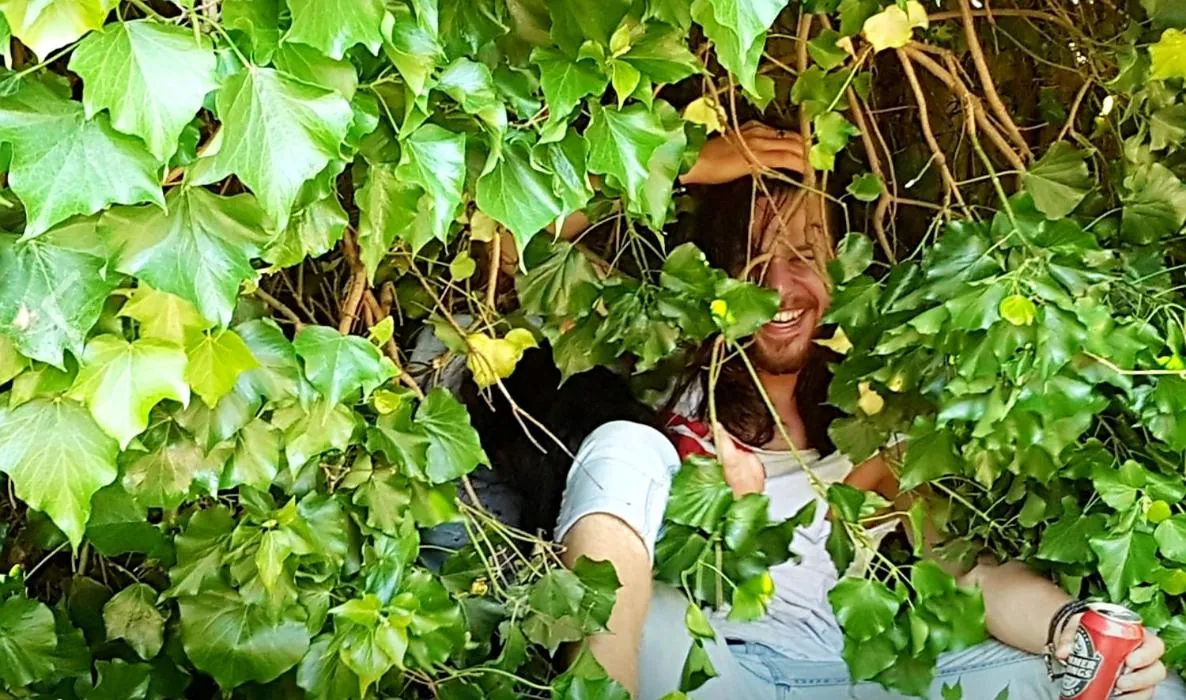 People in St Kilda East backpackers' hostel