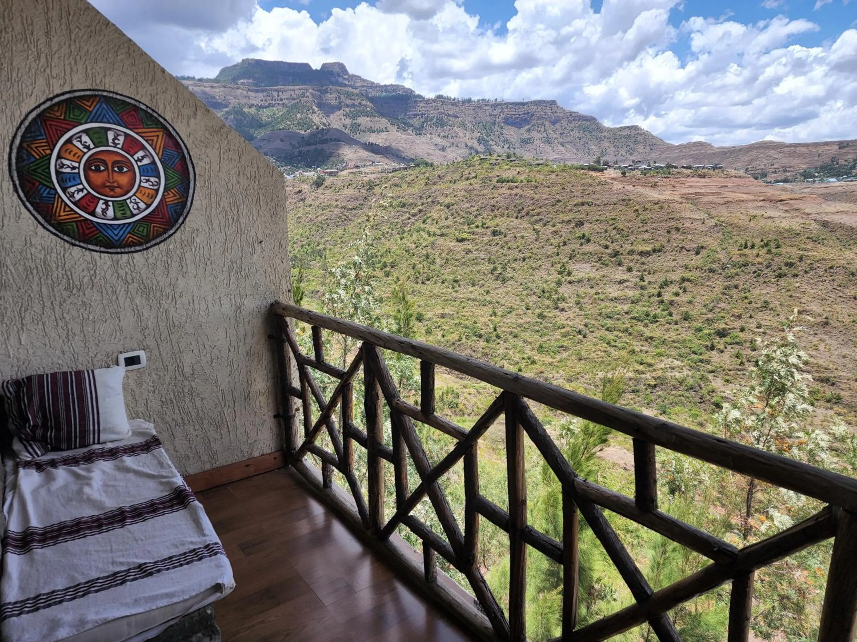 Balcony/Terrace in Sora Lodge Lalibela