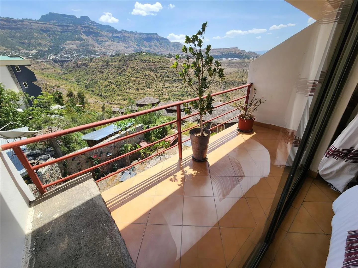 Balcony/Terrace in Sora Lodge Lalibela