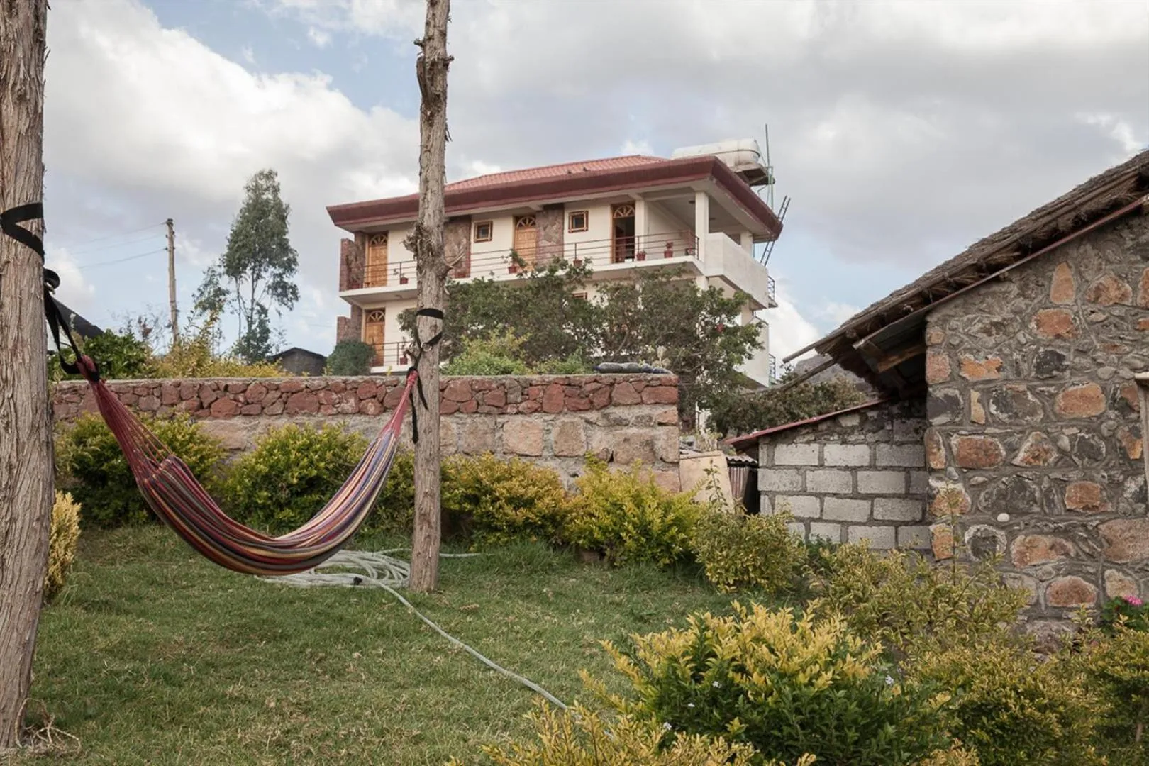 Garden in Sora Lodge Lalibela