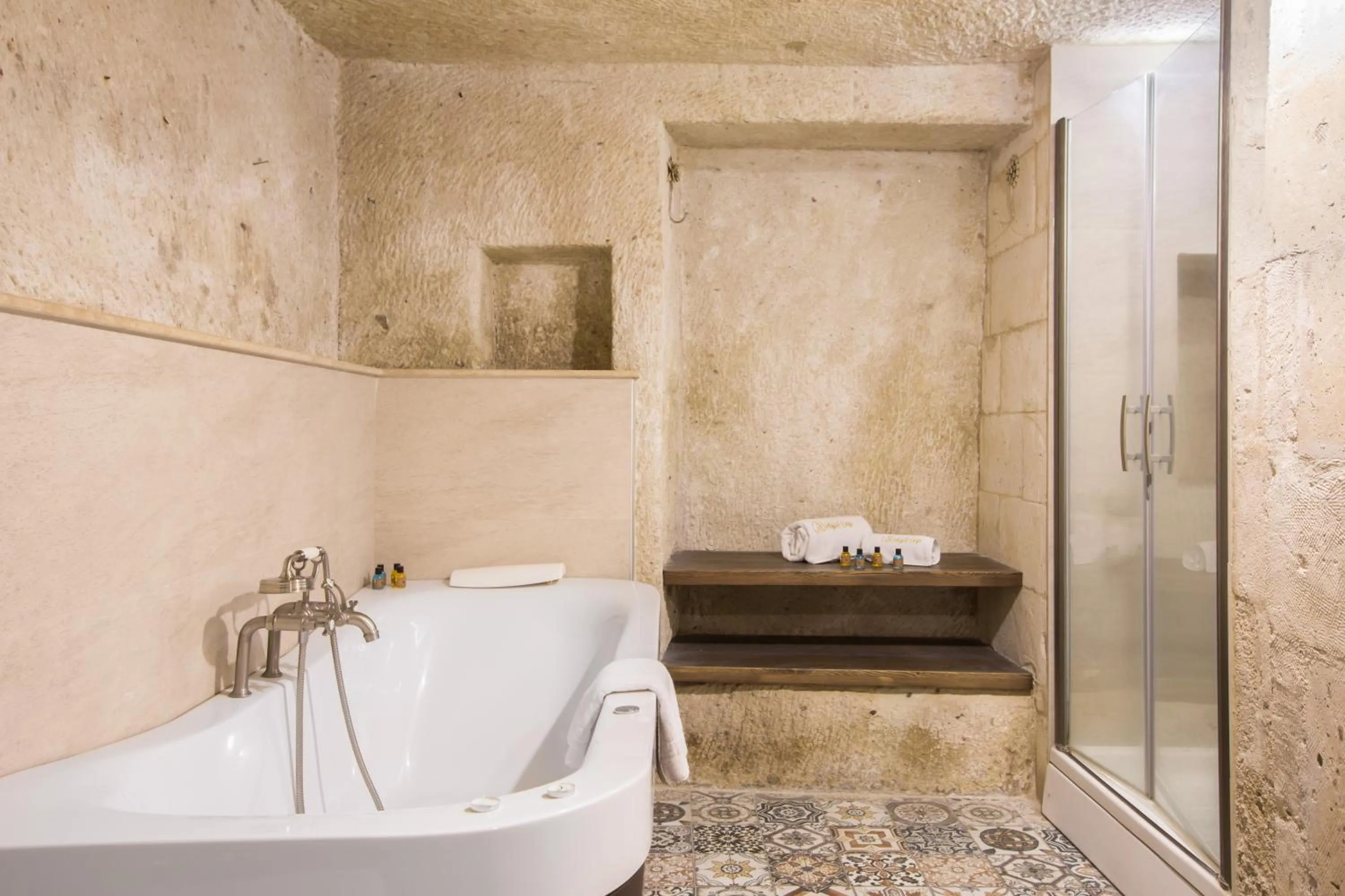 Bathroom in Cappadocia Minia Cave Hotel