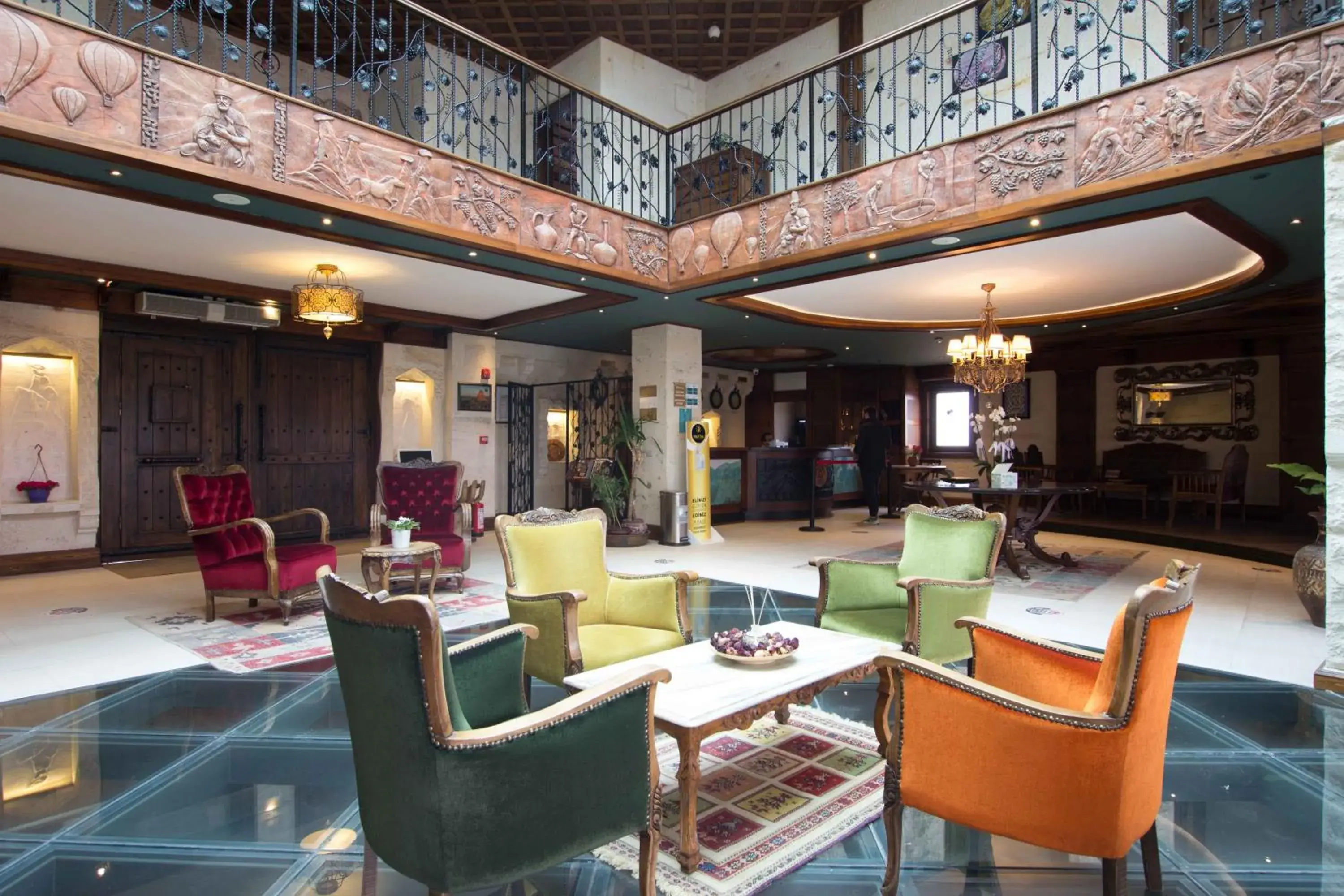 Lobby or reception in Cappadocia Minia Cave Hotel Lobby or reception in Cappadocia Minia Cave Hotel