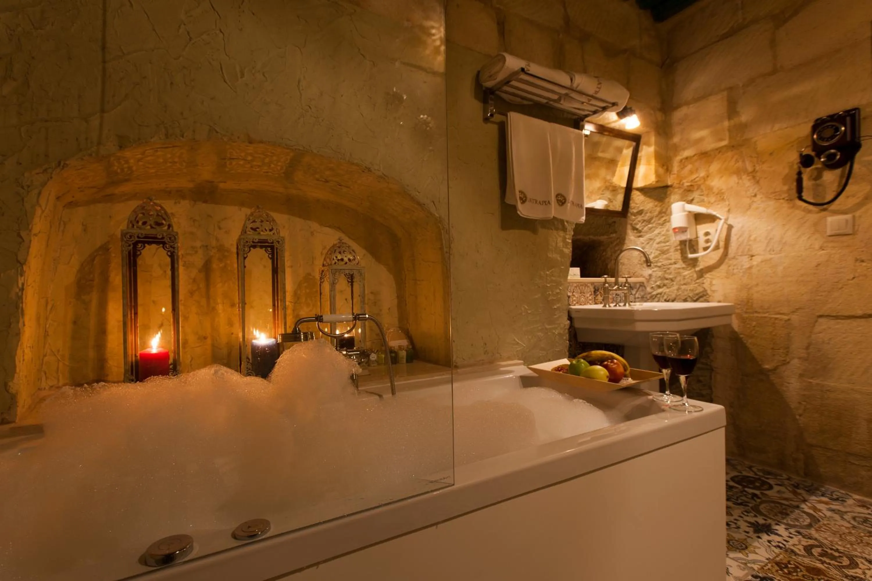 Bathroom in Cappadocia Minia Cave Hotel
