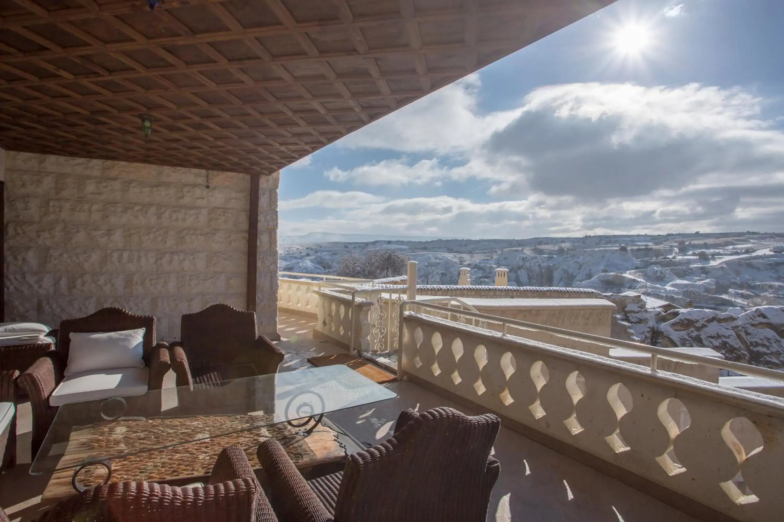 Landmark view in Cappadocia Minia Cave Hotel Landmark view in Cappadocia Minia Cave Hotel