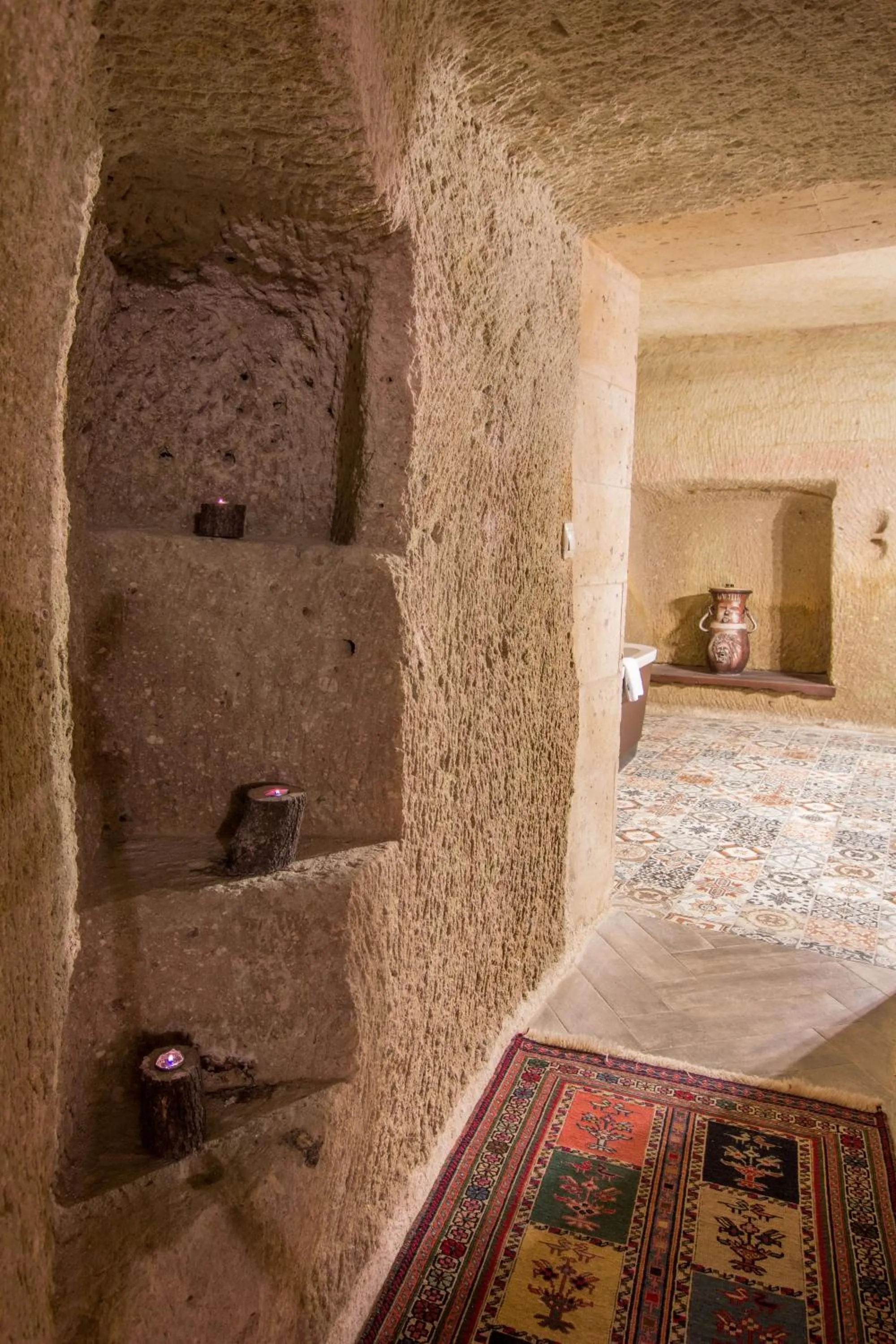 Bathroom in Cappadocia Minia Cave Hotel
