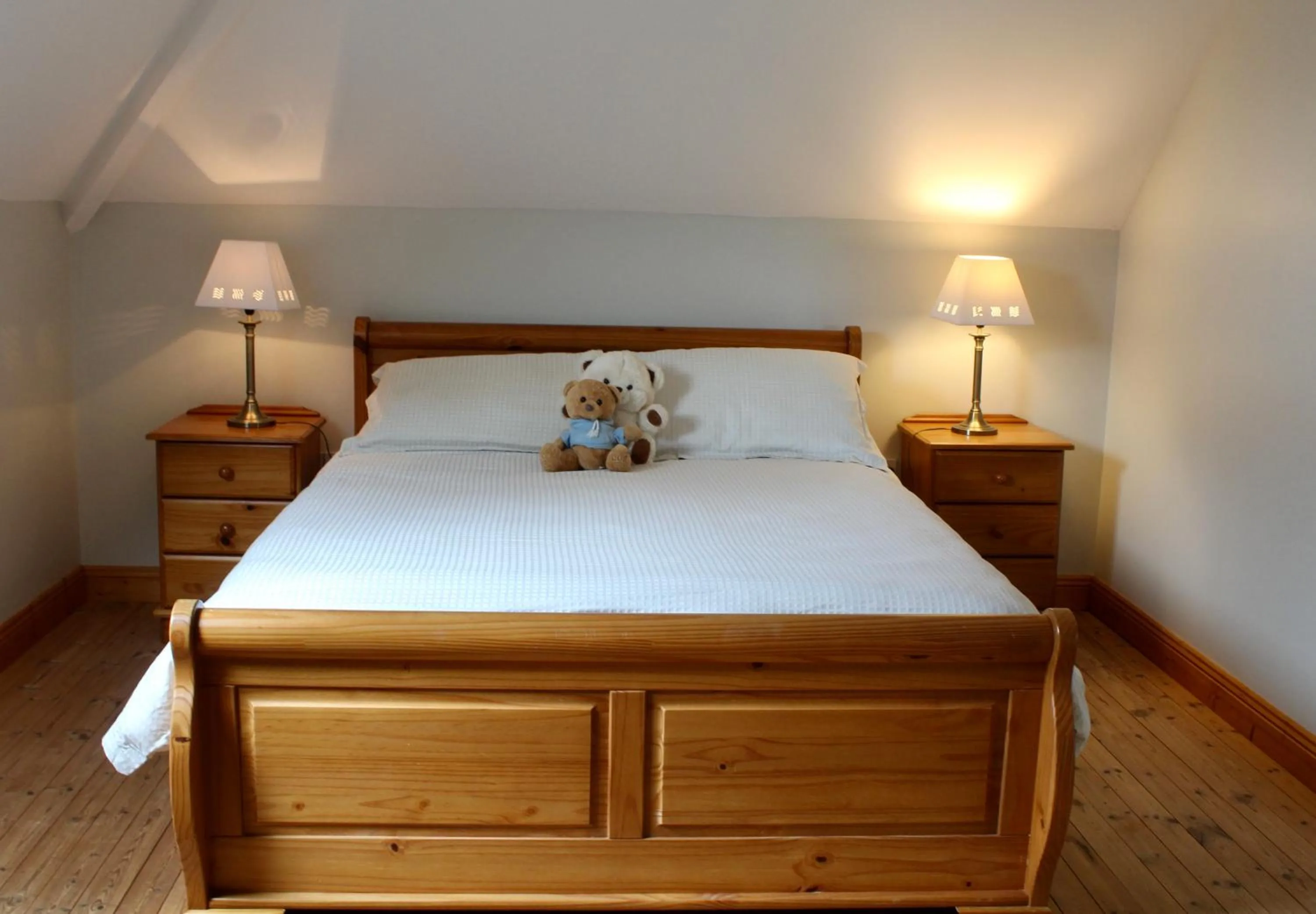 Bedroom, Bed in Mount Leinster View