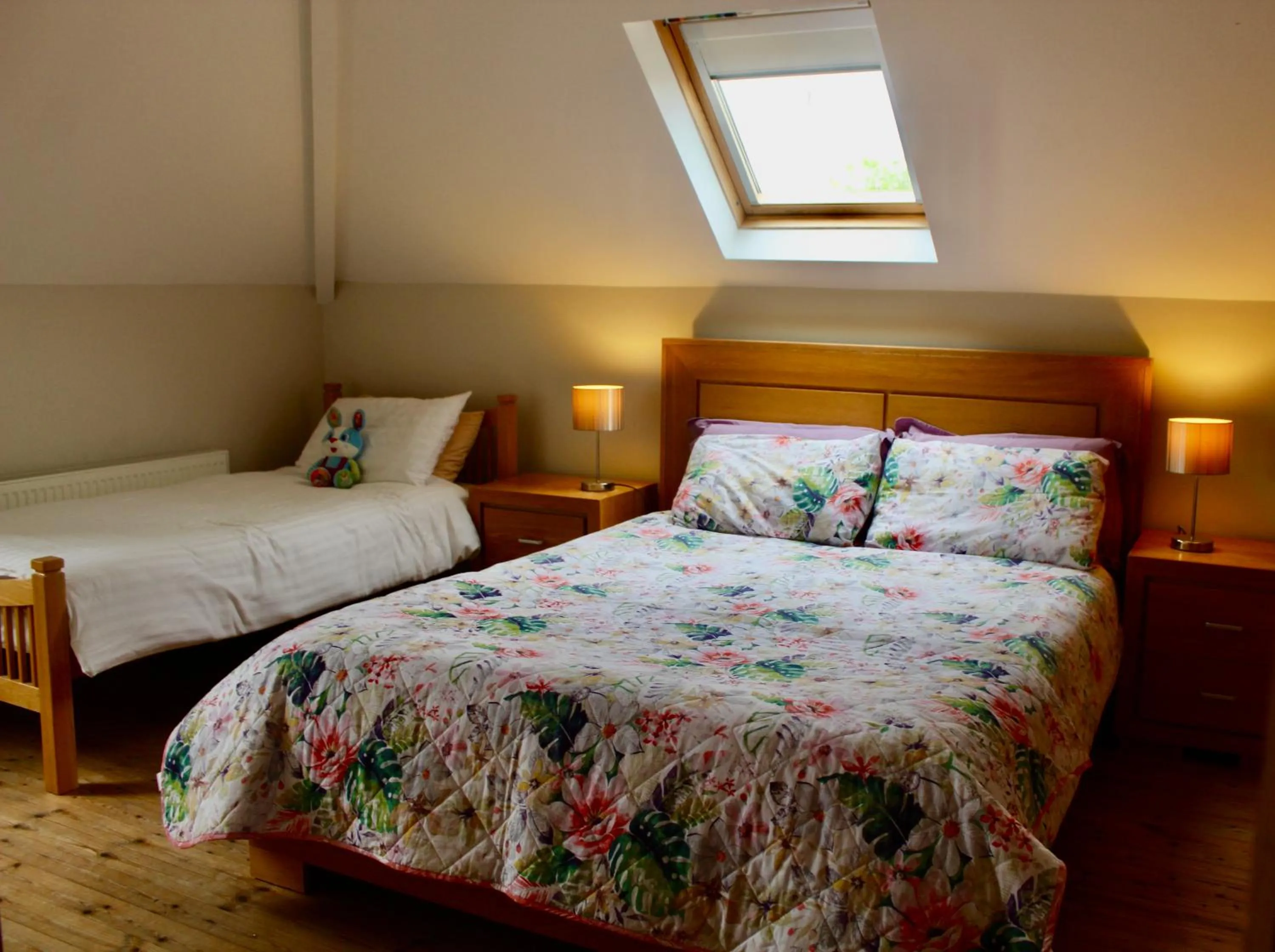 Bedroom, Bed in Mount Leinster View