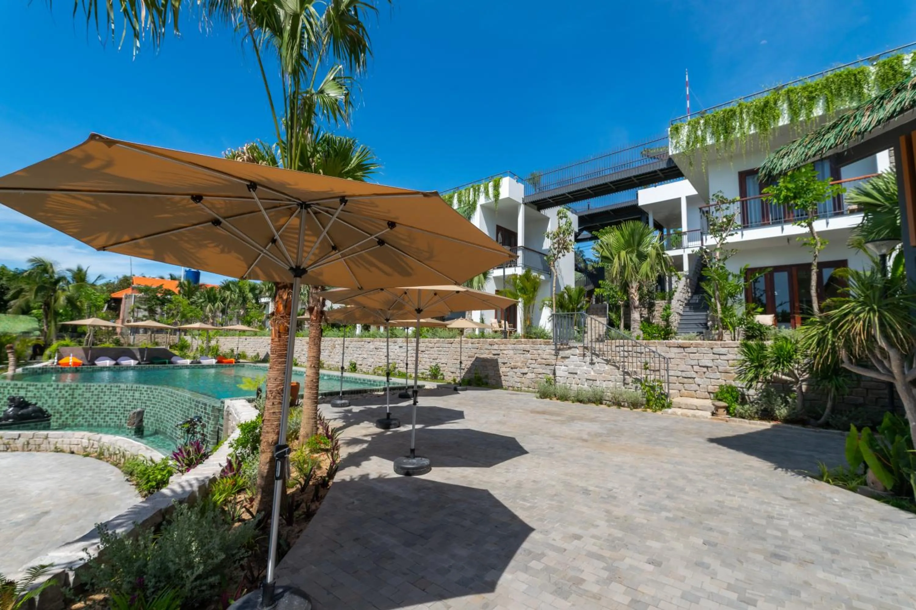 Garden view in Pandora Sand Hill Mũi Né Resort