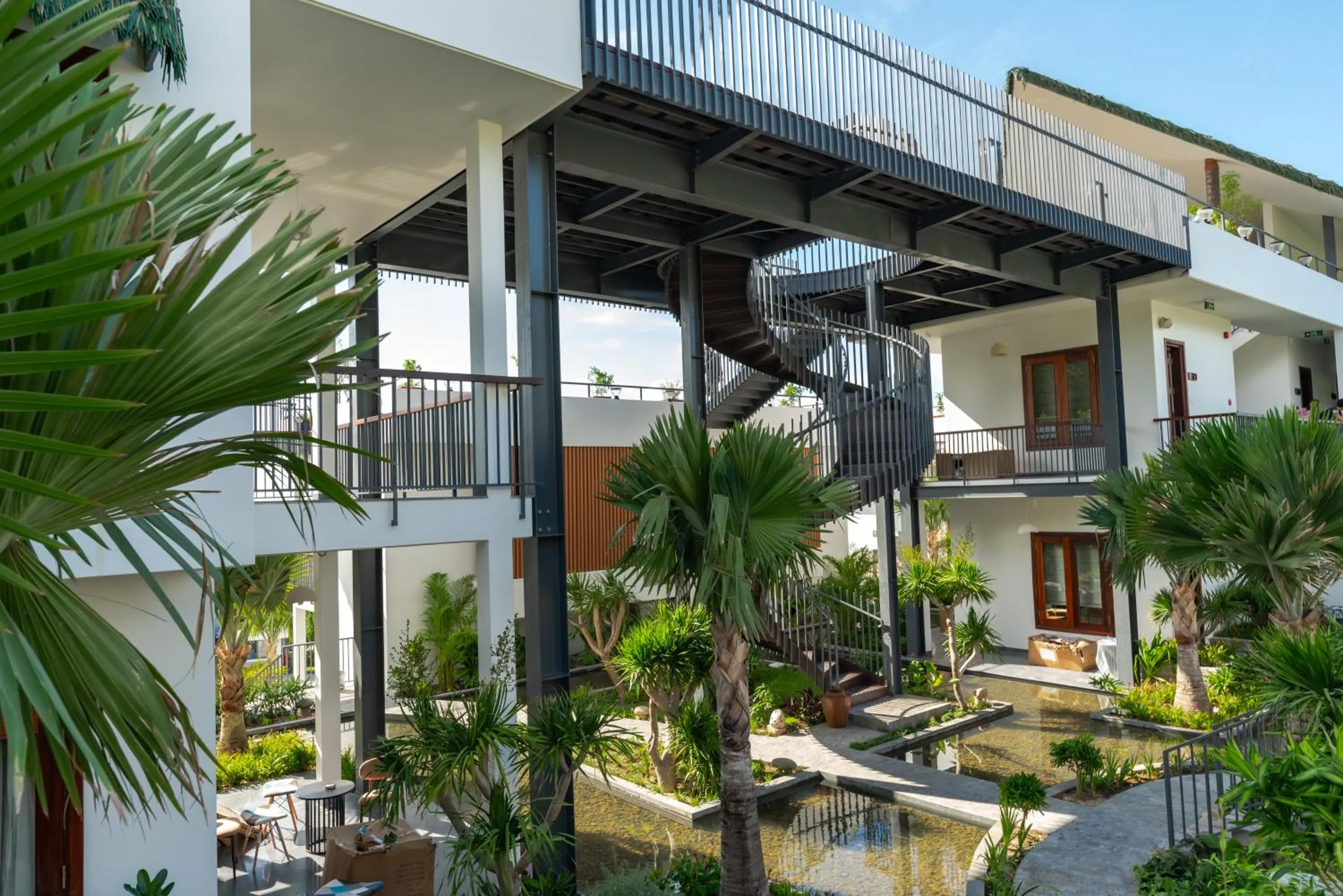Patio in Pandora Sand Hill Mũi Né Resort