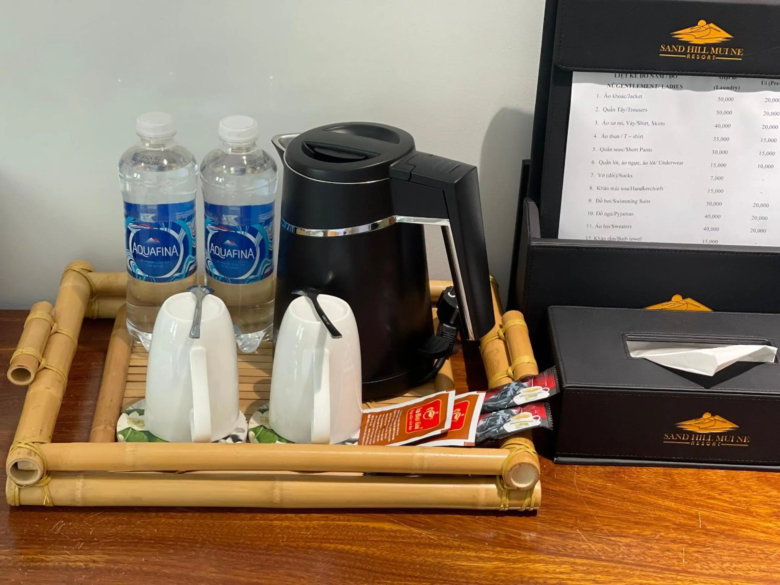 minibar in Pandora Sand Hill Mũi Né Resort