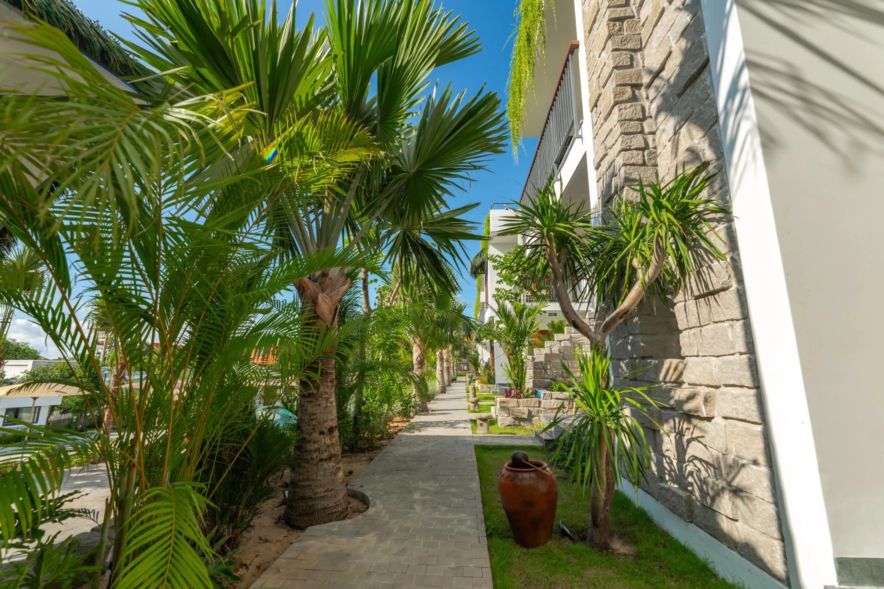 Garden view in Pandora Sand Hill Mũi Né Resort