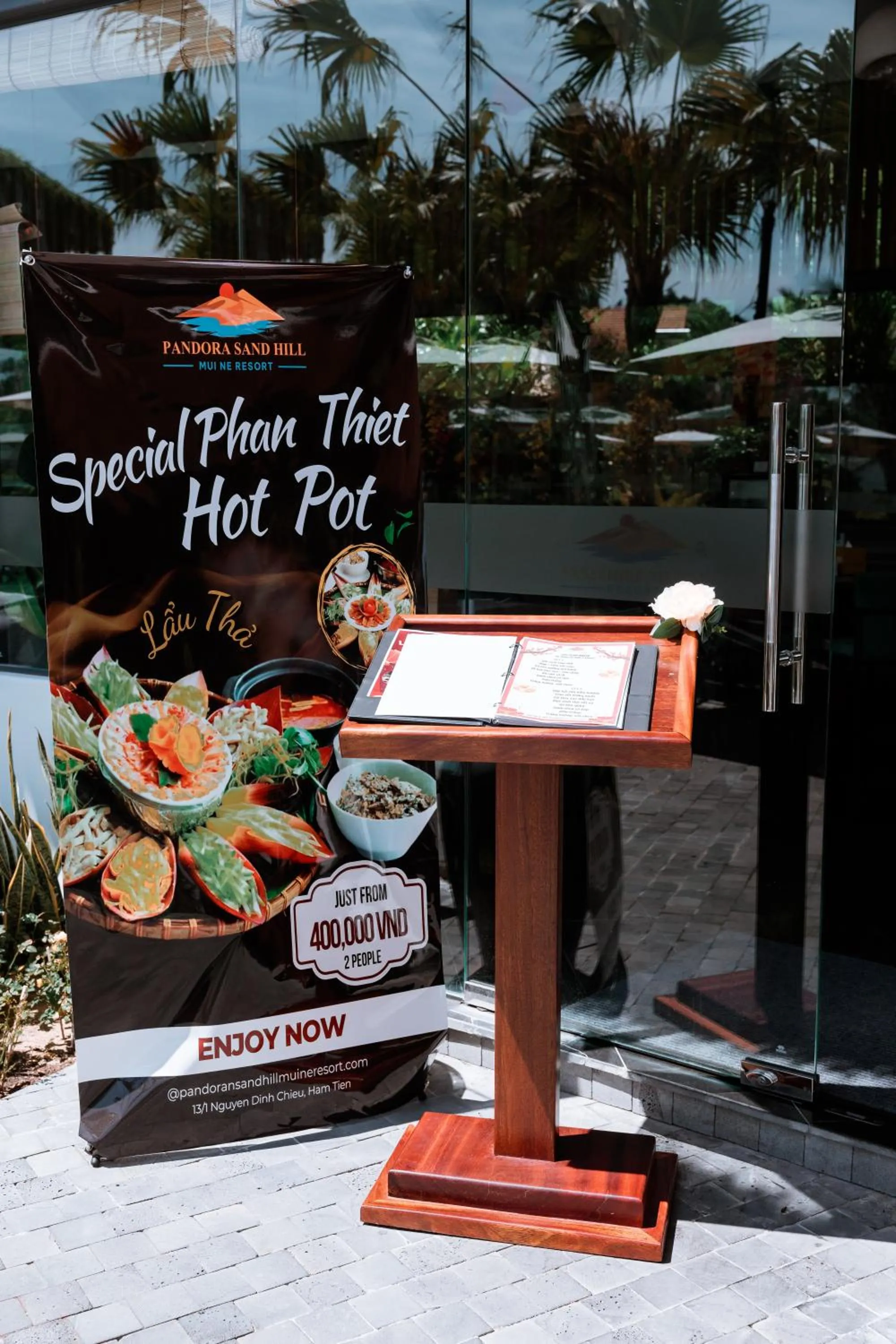 Restaurant/places to eat in Pandora Sand Hill Mũi Né Resort