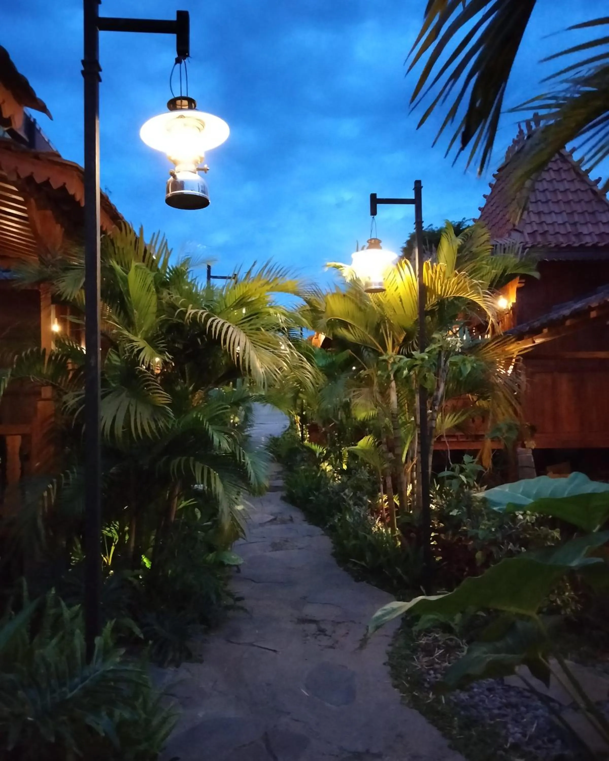 Garden view in Alam Batu Village