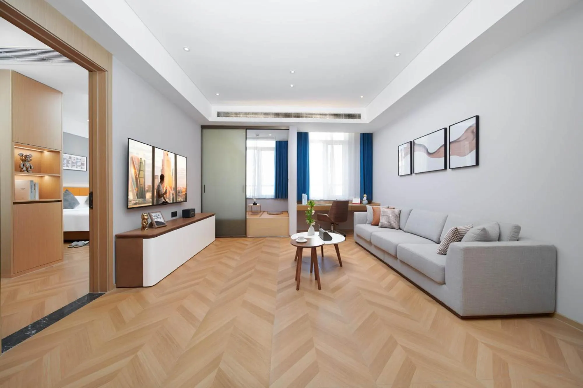 Living room in Citadines DD Port Dalian