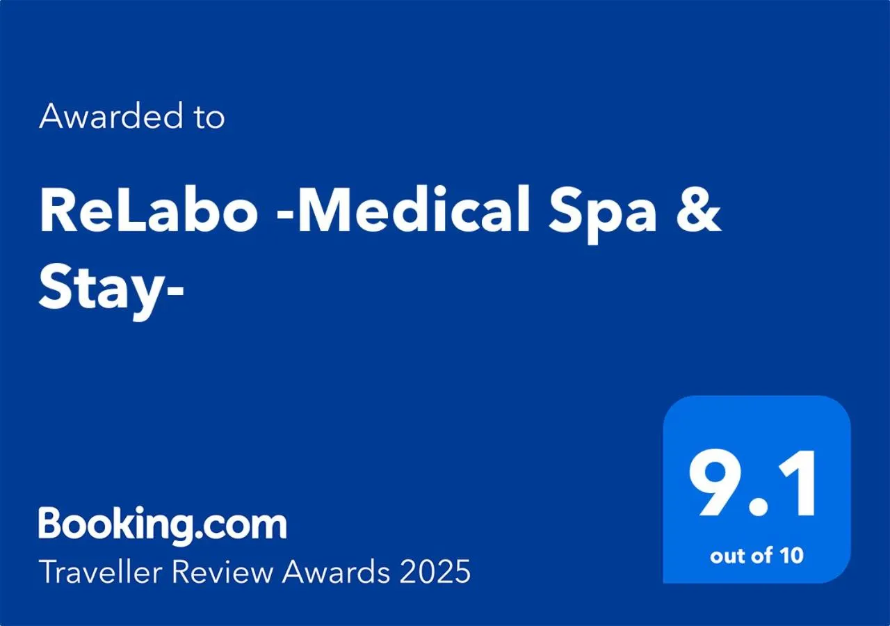 Certificate/Award in ReLabo -Medical Spa & Stay-