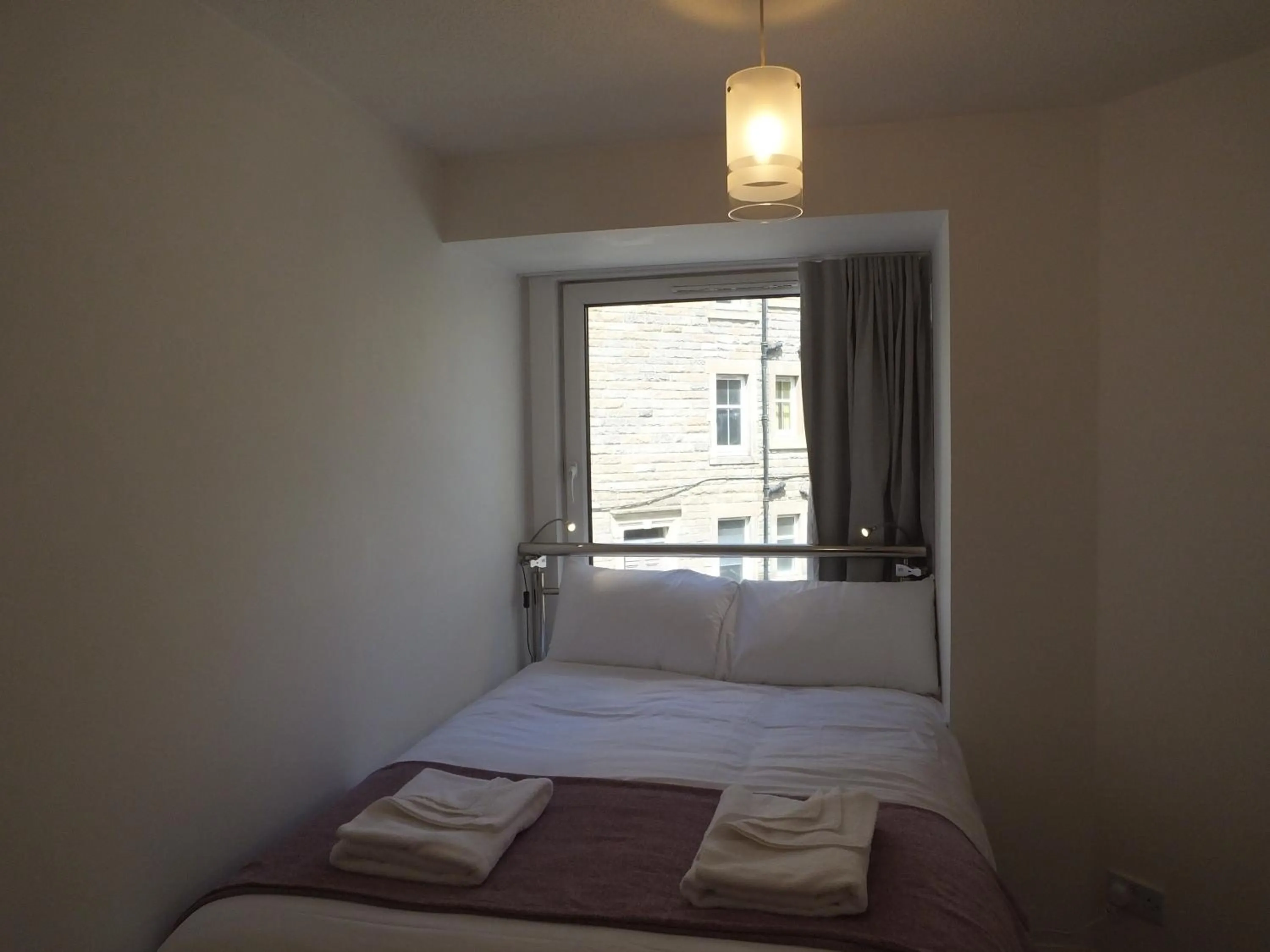 Bedroom, Bed in Lochrin Apartments by Edinburgh City Apartments