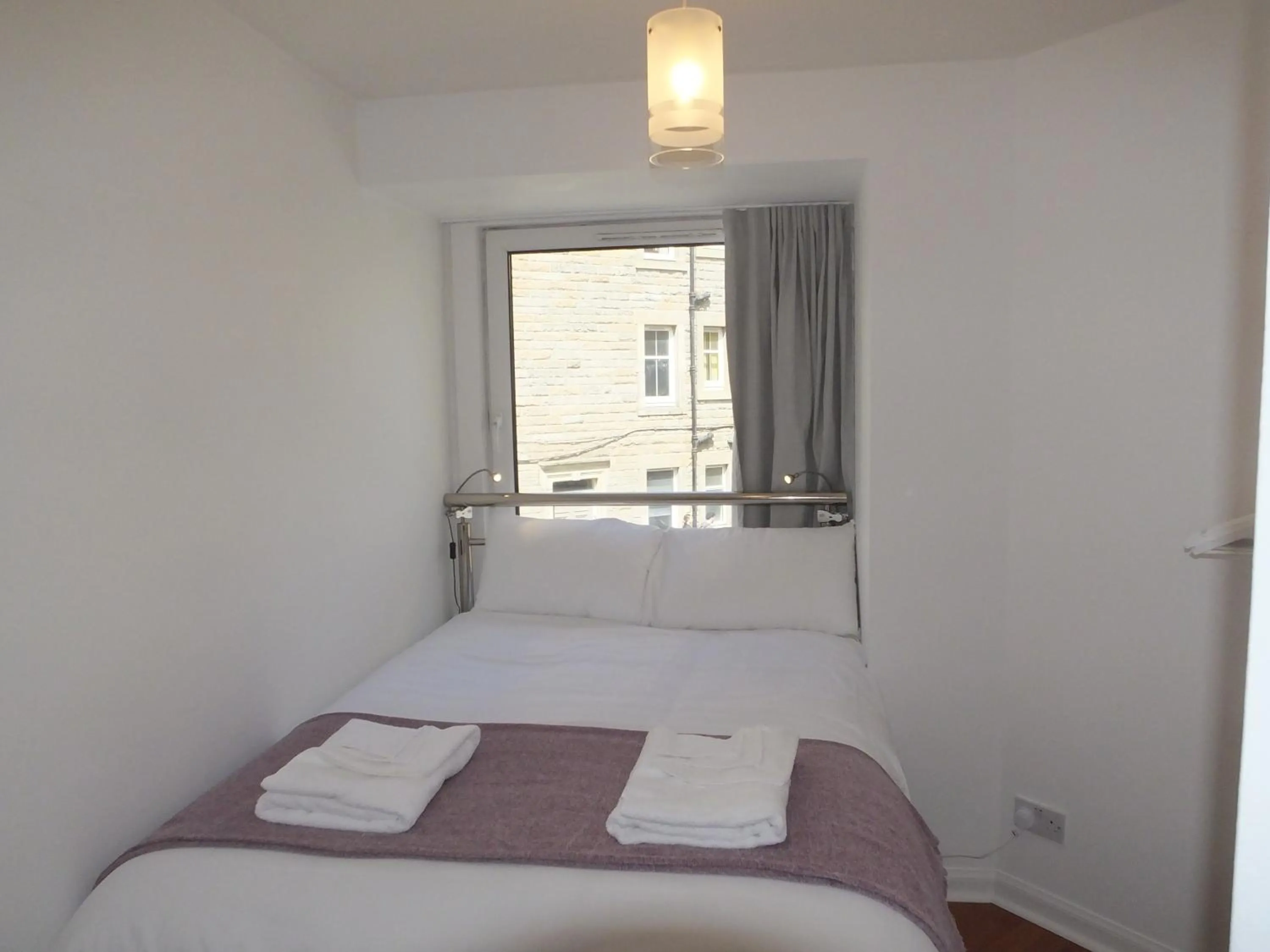 Bedroom, Bed in Lochrin Apartments by Edinburgh City Apartments